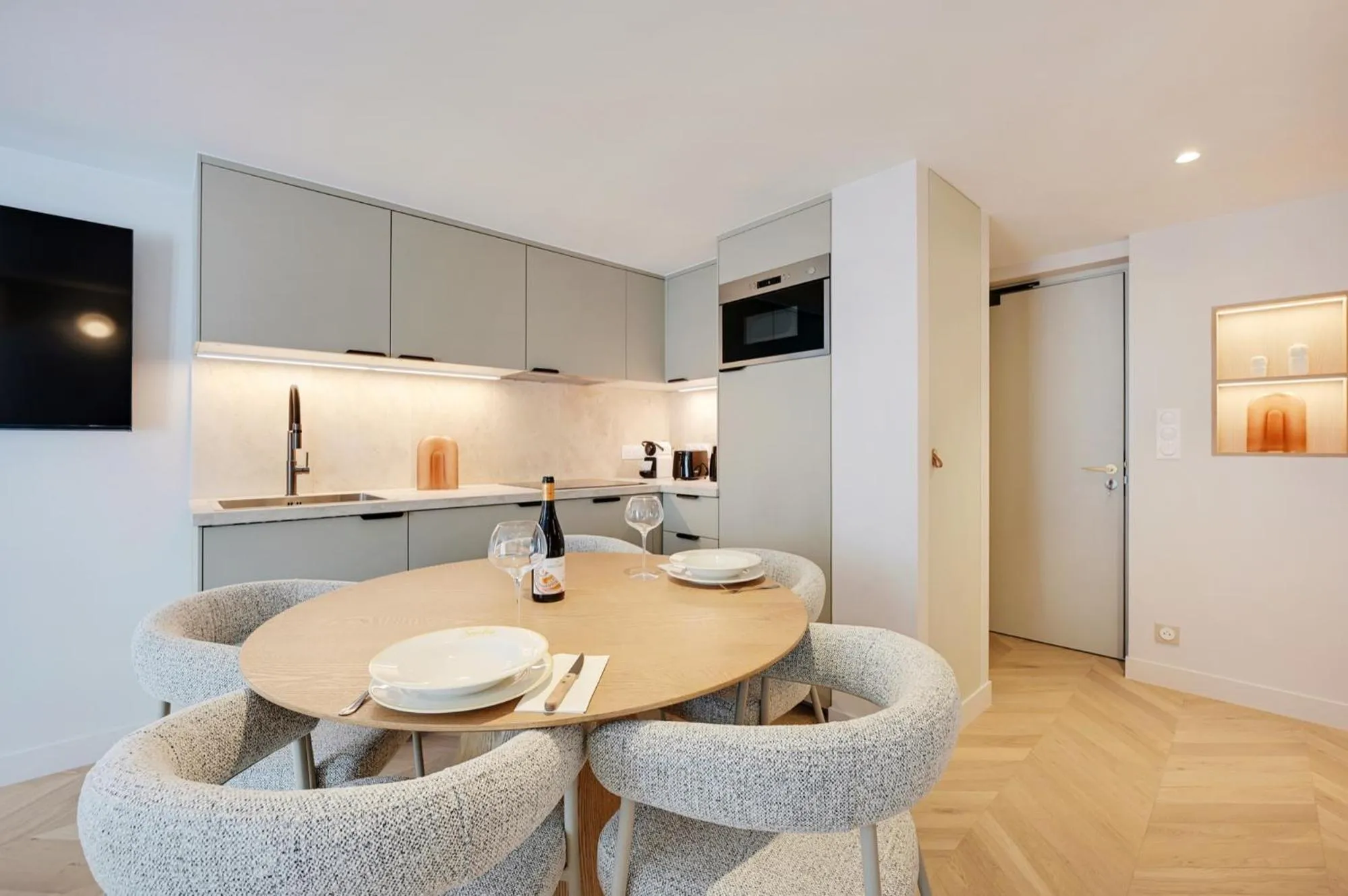 kitchen in Quartier Libre Madeleine