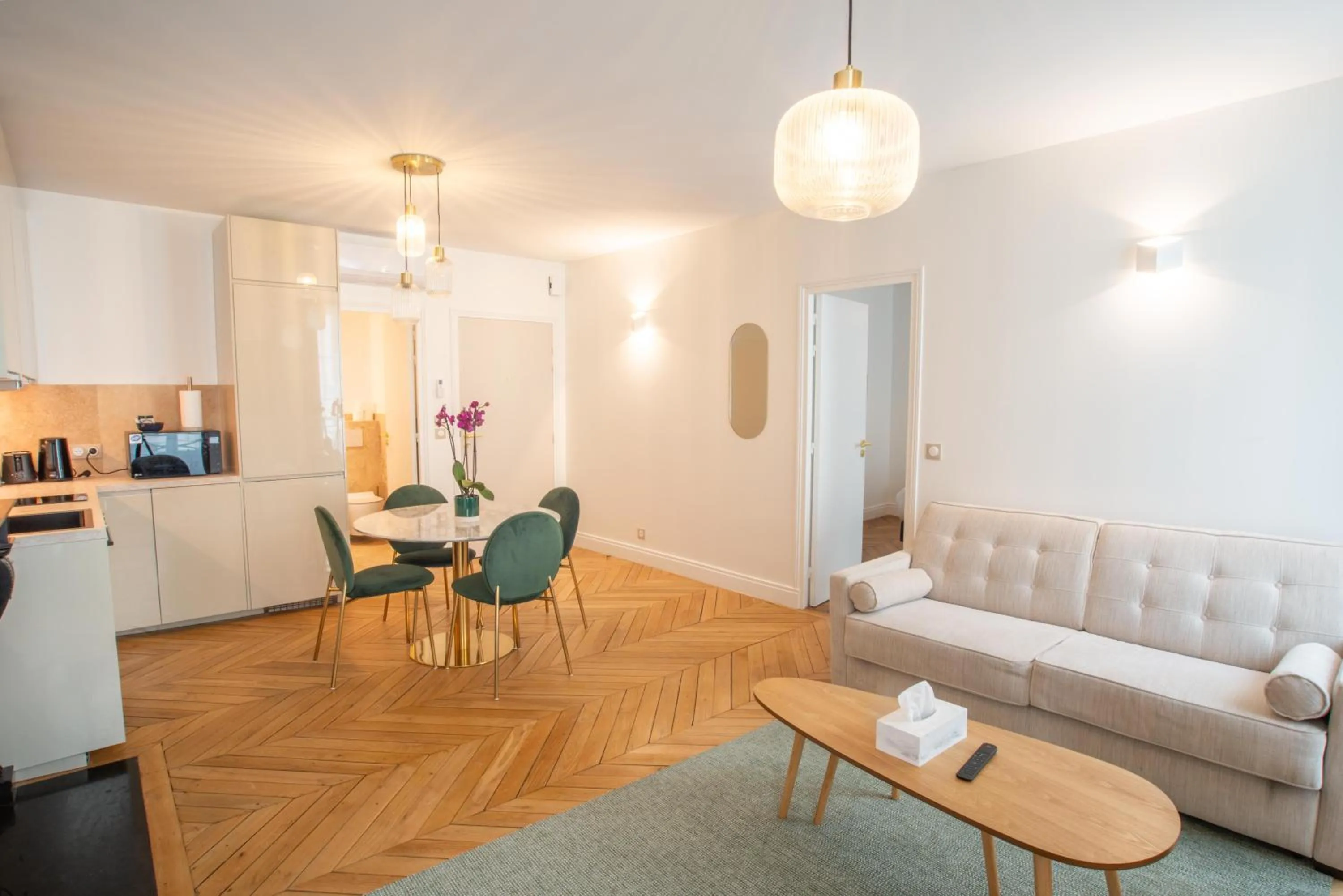 Living room in Quartier Libre Madeleine