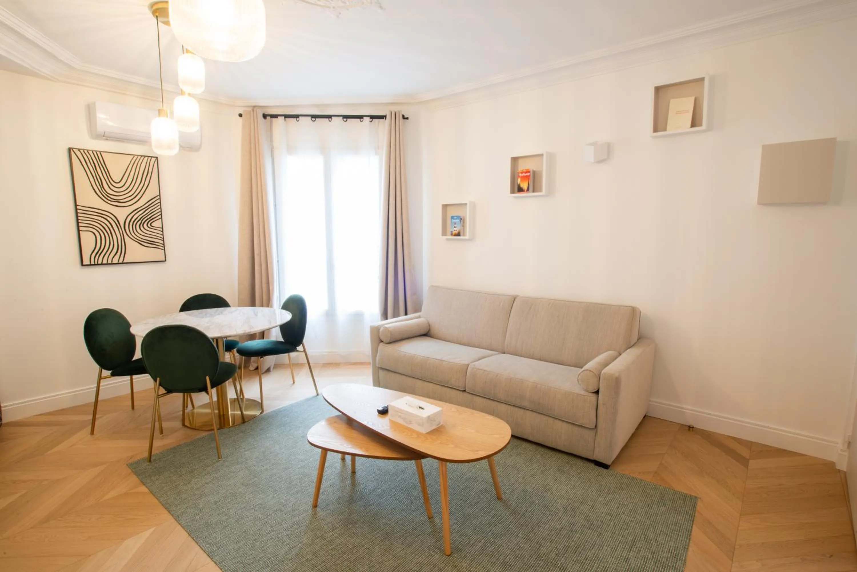 Living room in Quartier Libre Madeleine