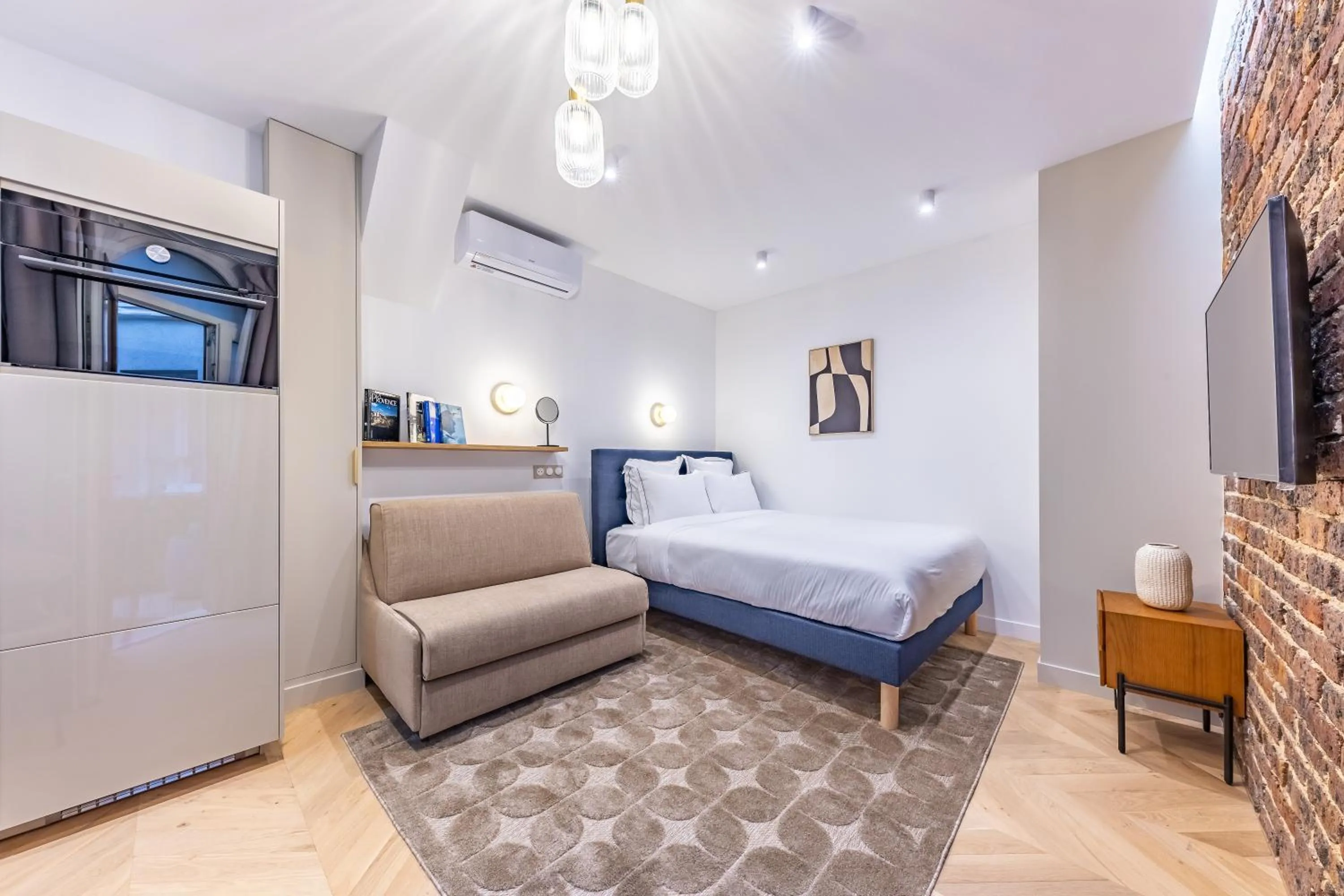 Bed in Quartier Libre Madeleine