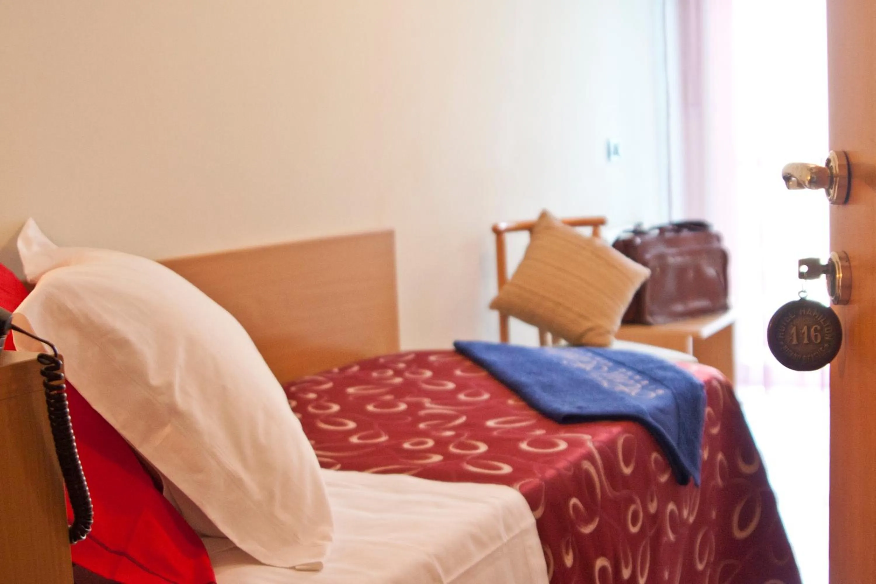 Bed in Hotel Hamilton