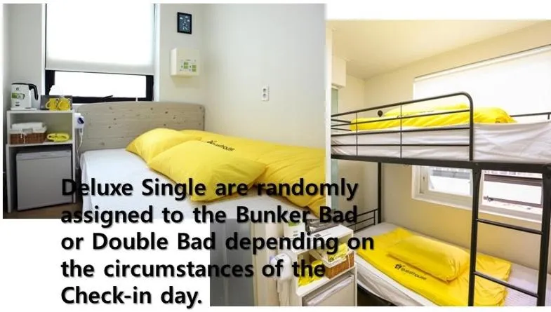 Bed in 24 Guesthouse Dongdaemun Market