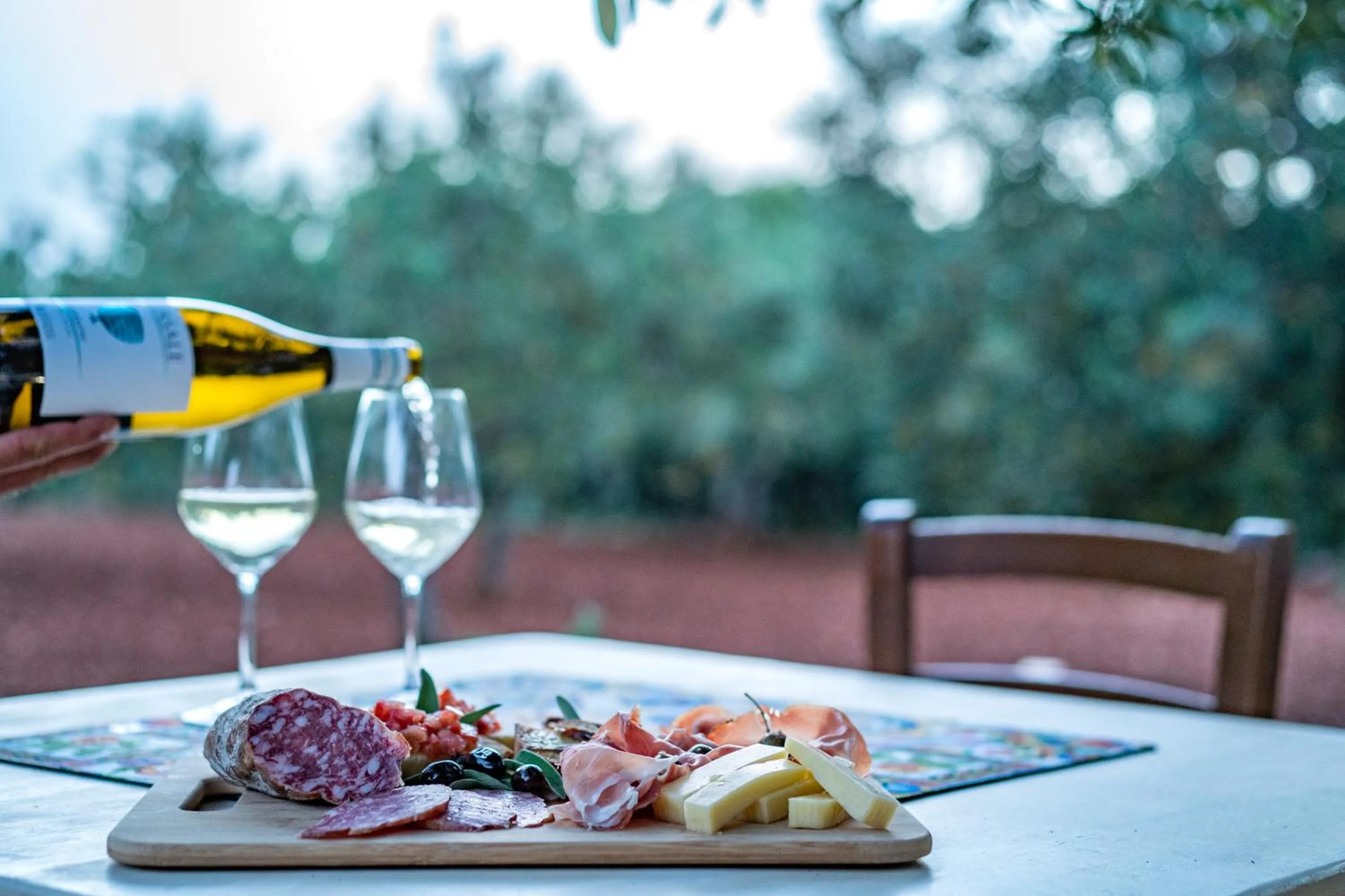 Food and drinks in B&B Pietre Preziose