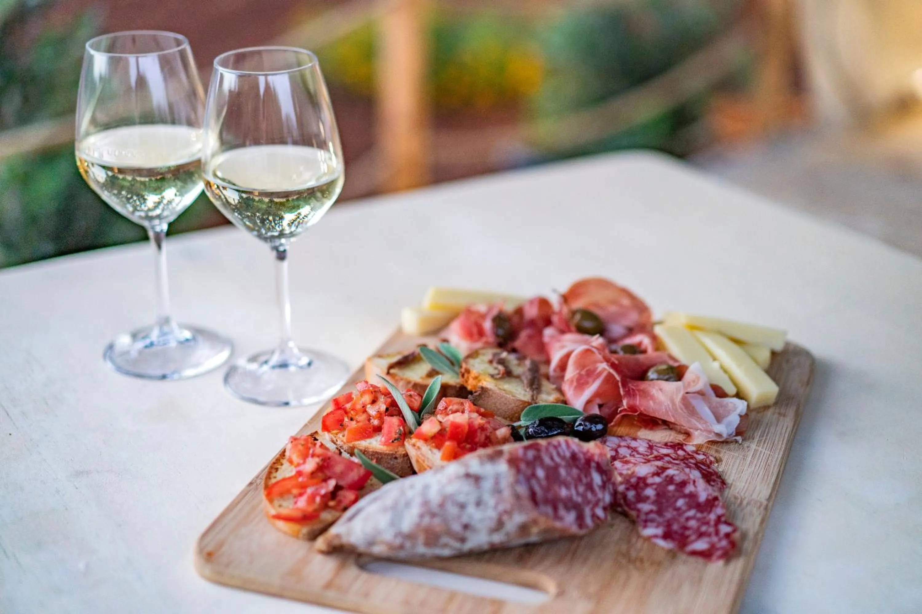 Food and drinks in B&B Pietre Preziose