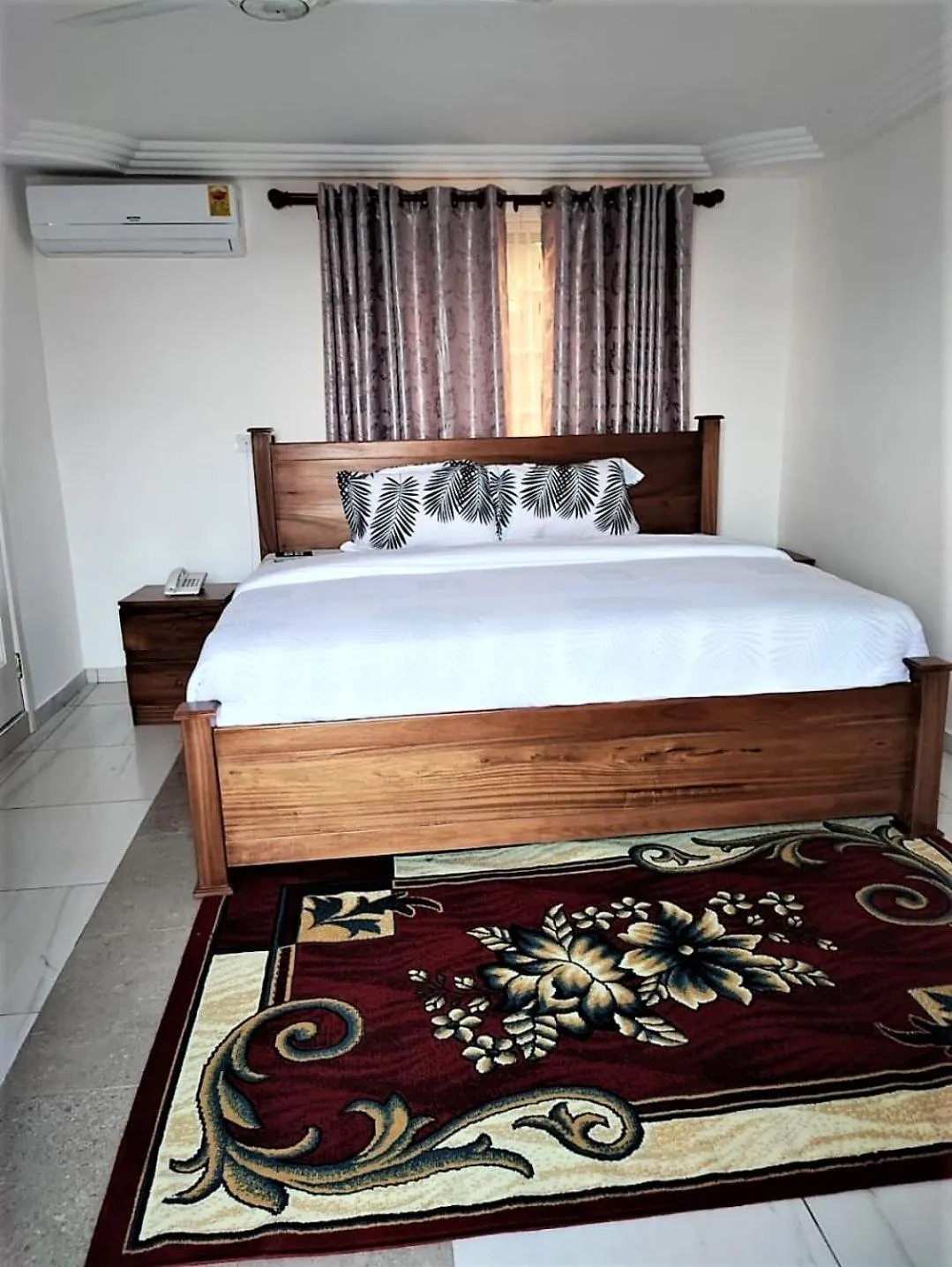 Bed in Downtown Virgins Hotel