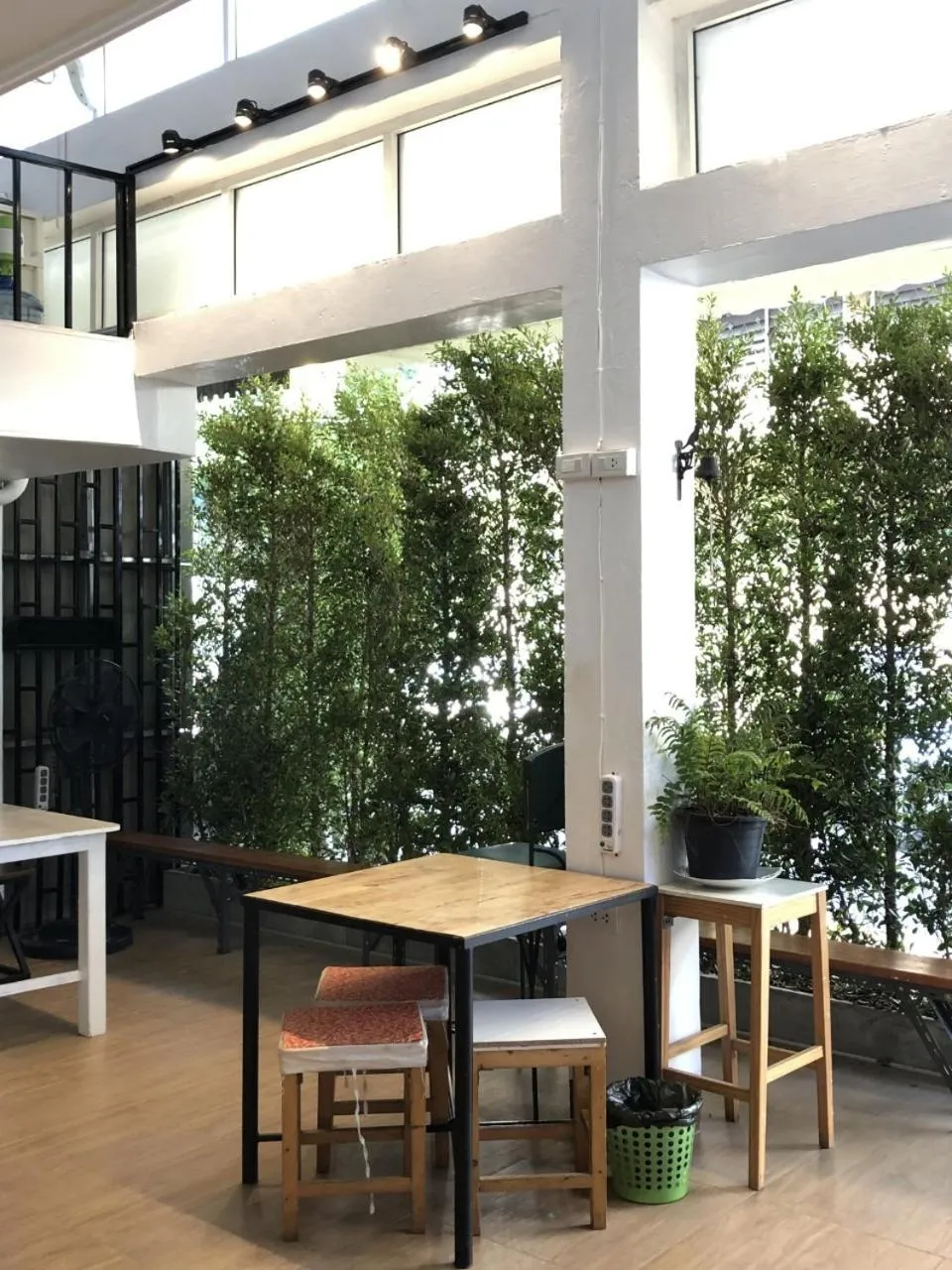 Dining area in PLOY Hostel