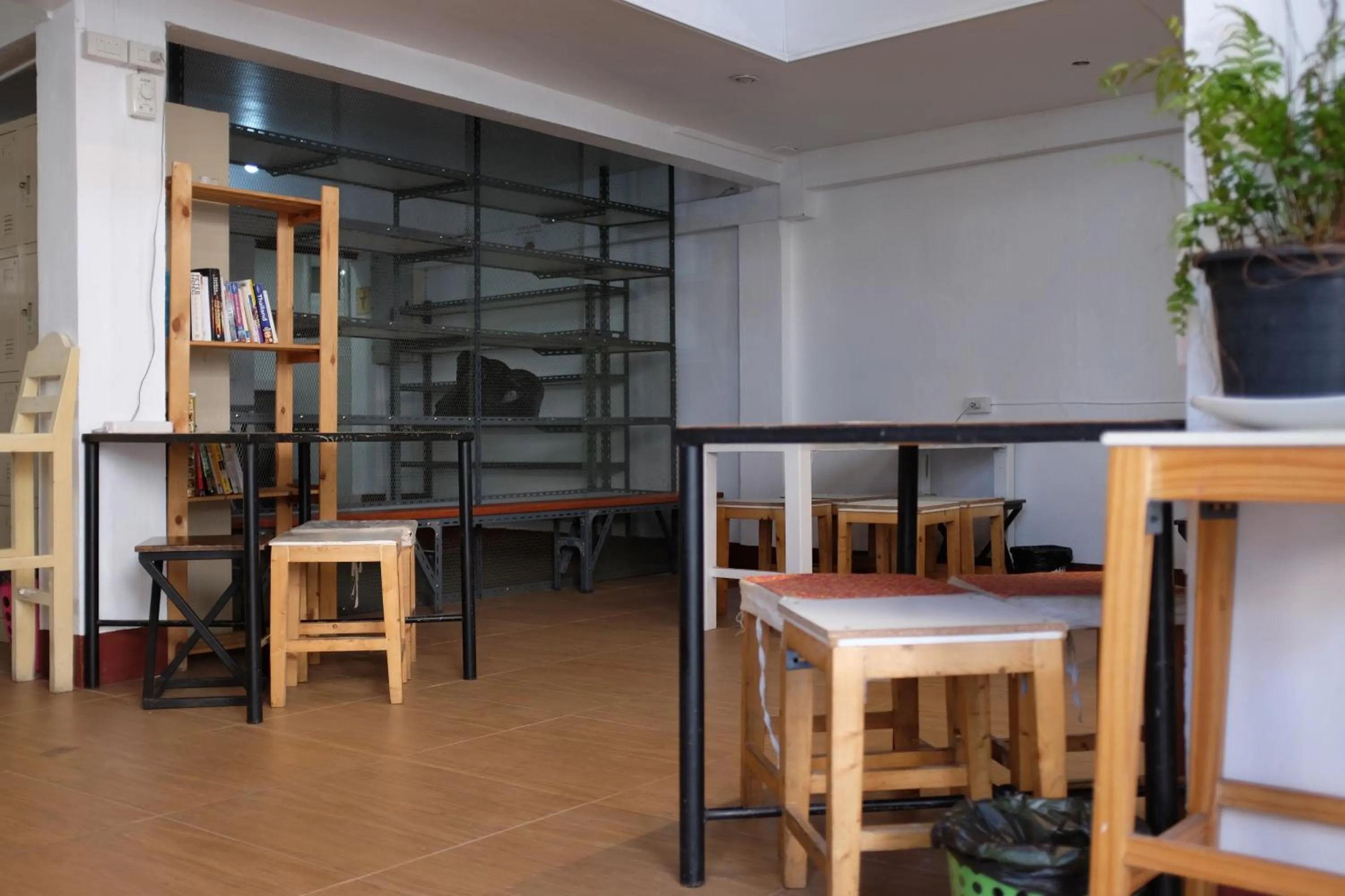 Lobby or reception in PLOY Hostel