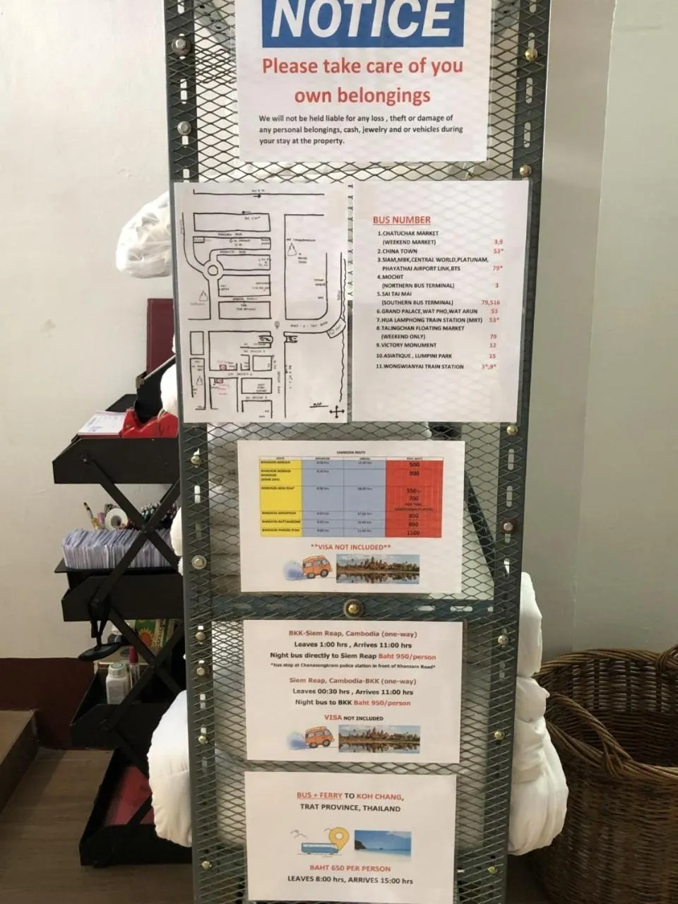 Meeting/conference room in PLOY Hostel