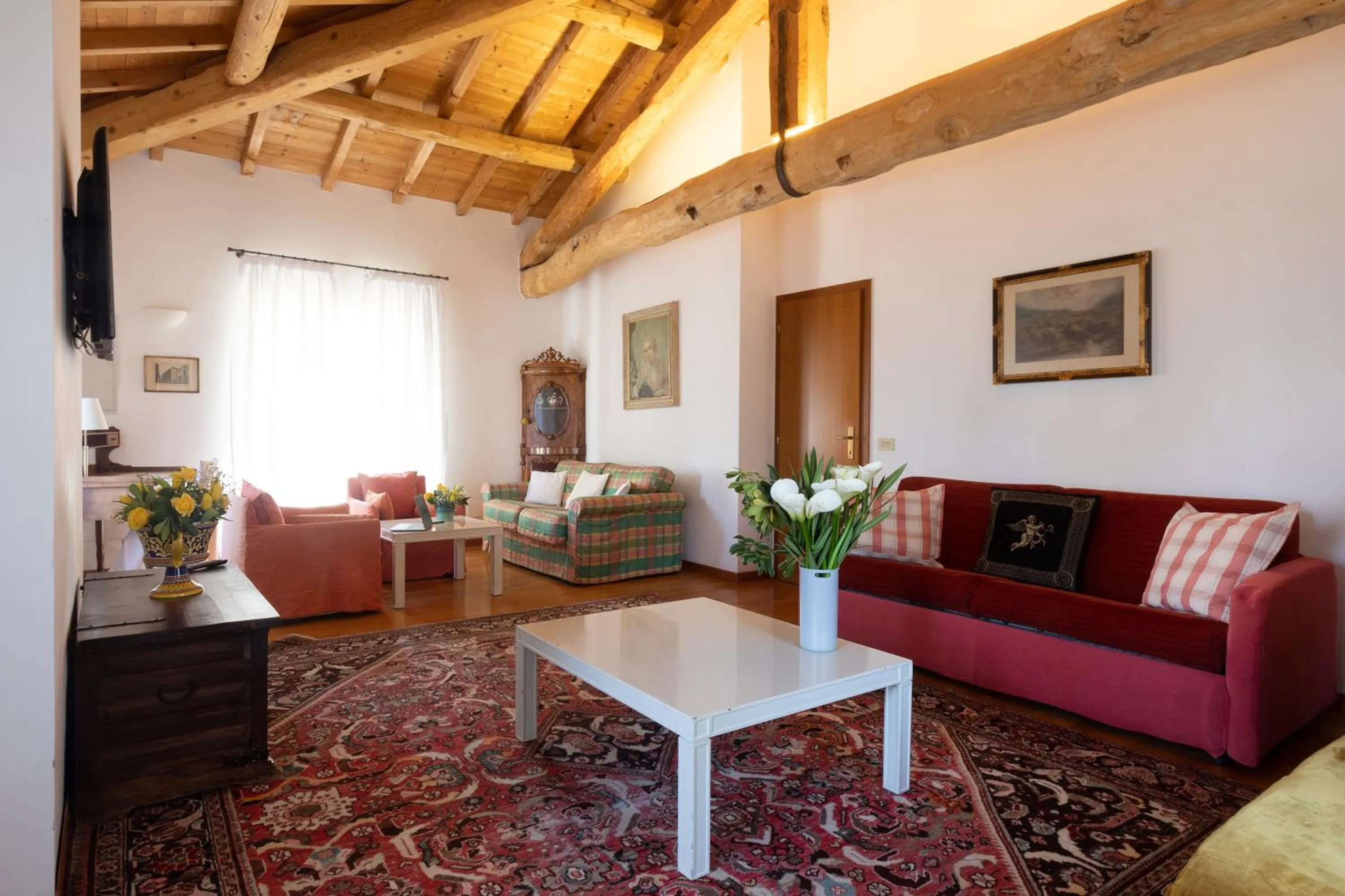Living room in Villa Angelica