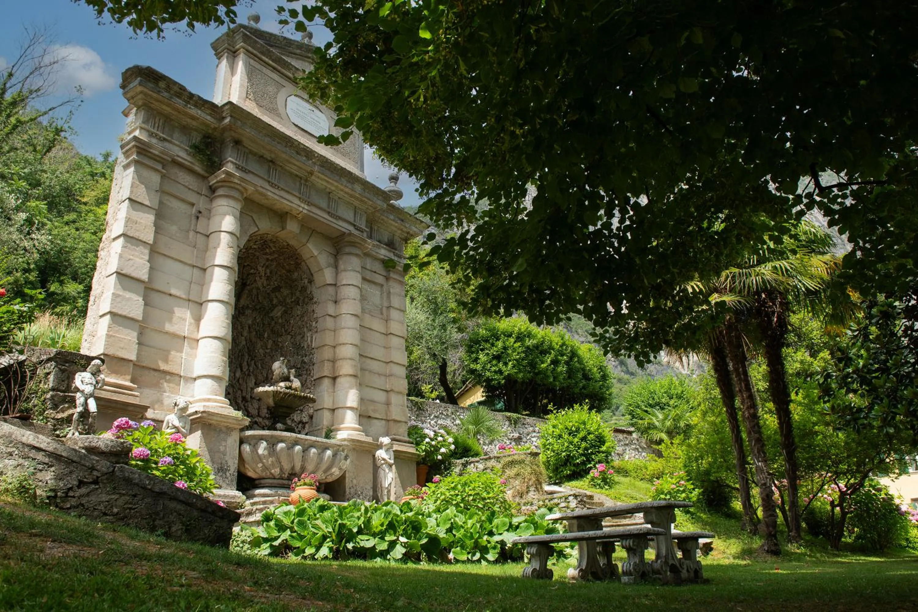 Garden in Villa Angelica
