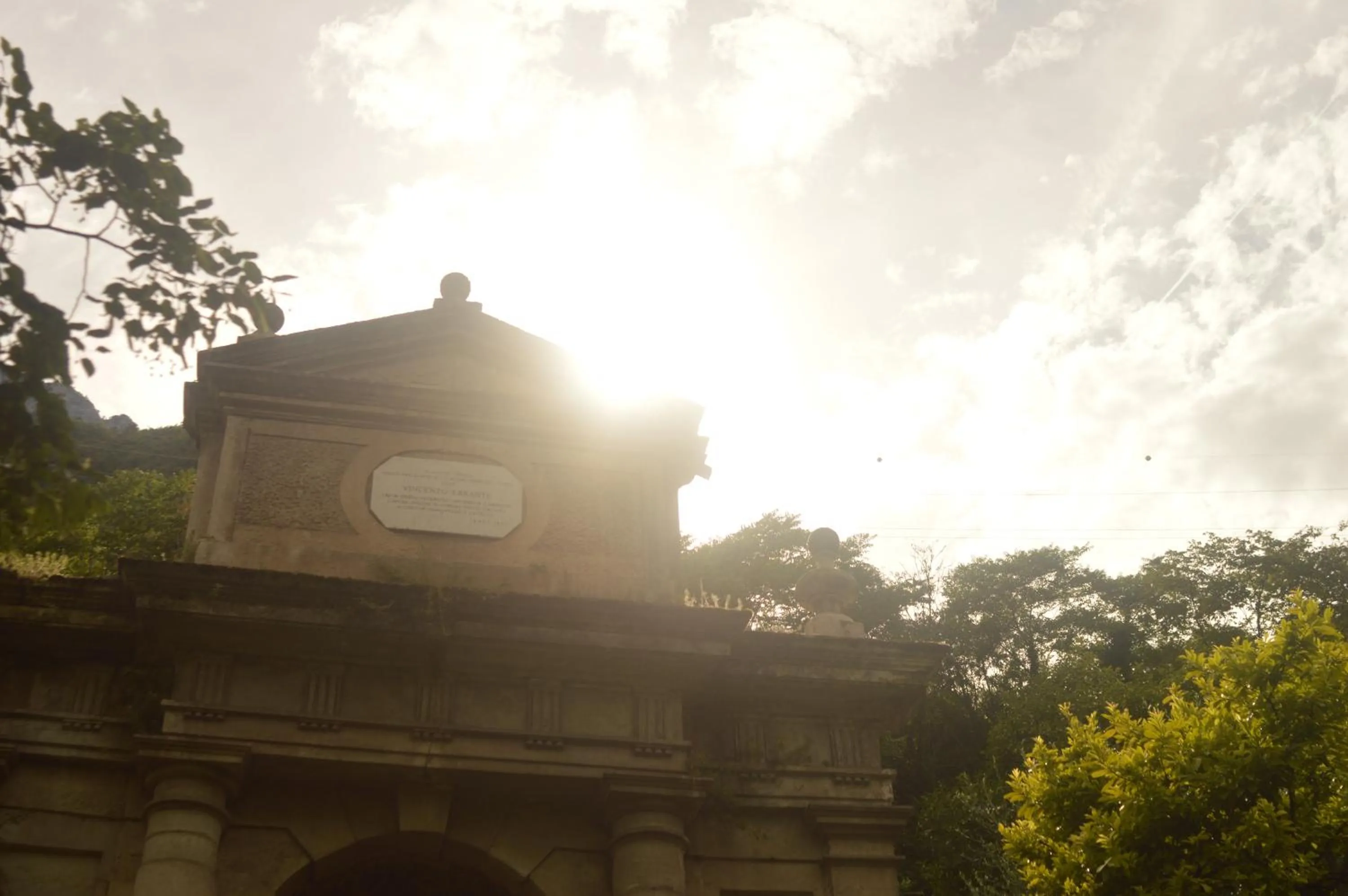 Decorative detail in Villa Angelica