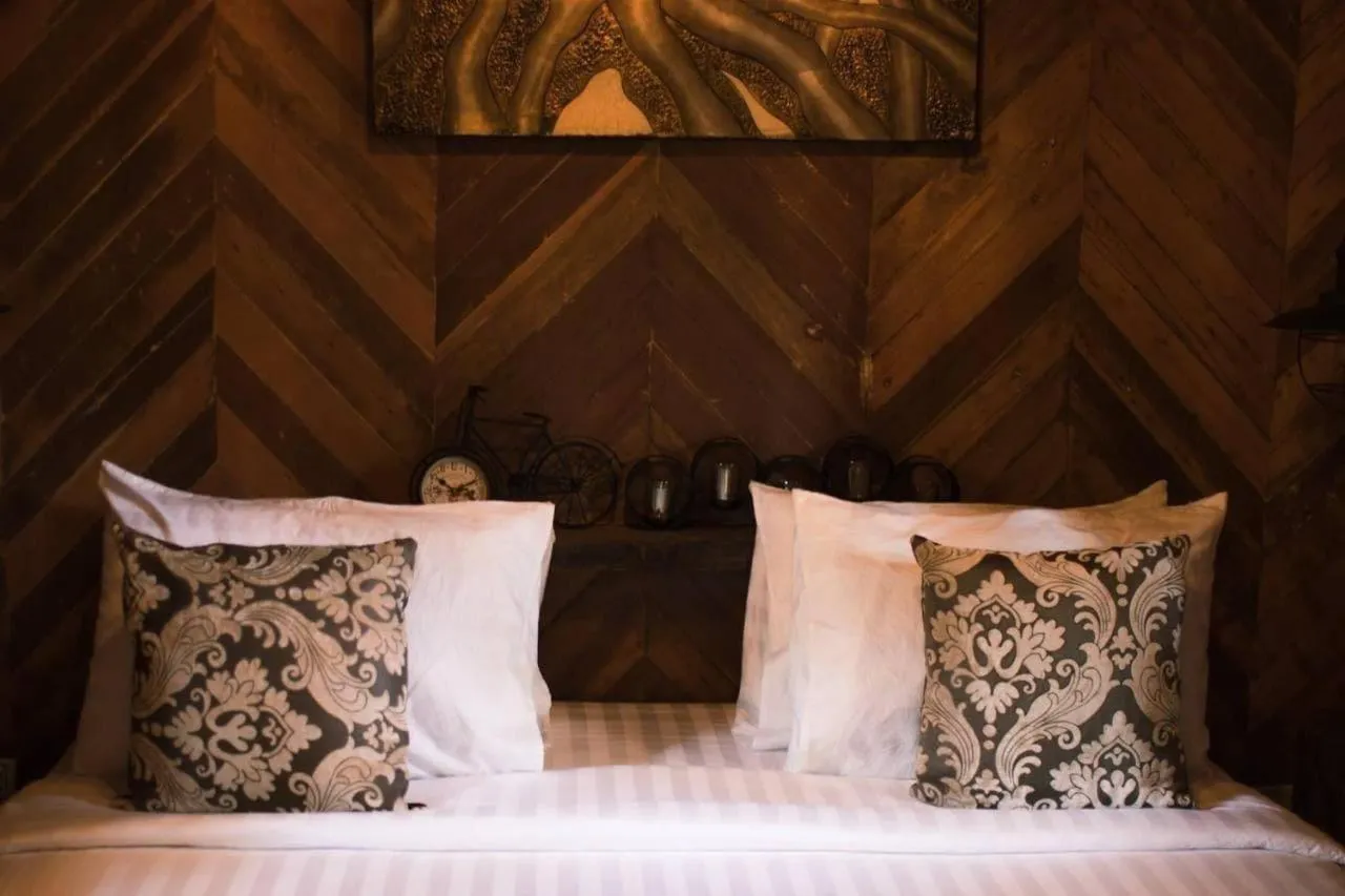 Bed in Kirirom Hillside Resort