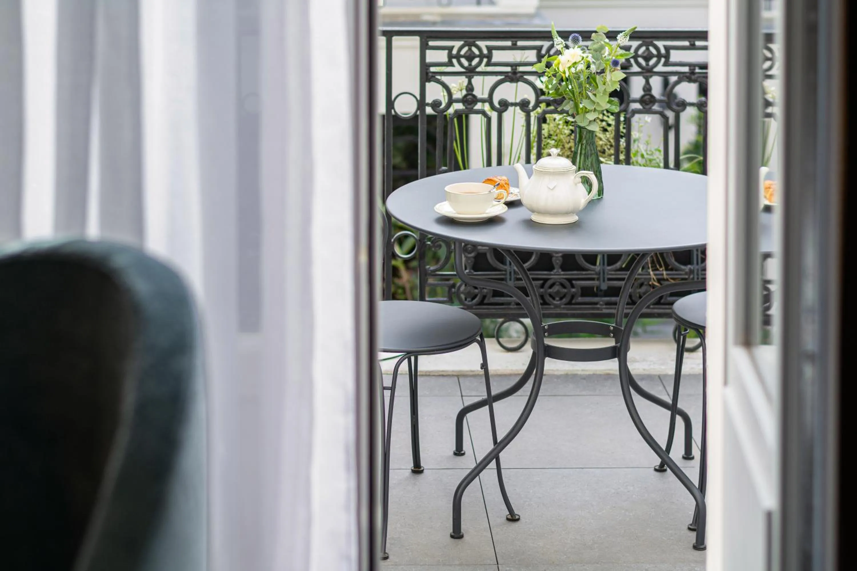 Balcony/Terrace in Hôtel & SPA Napoléon
