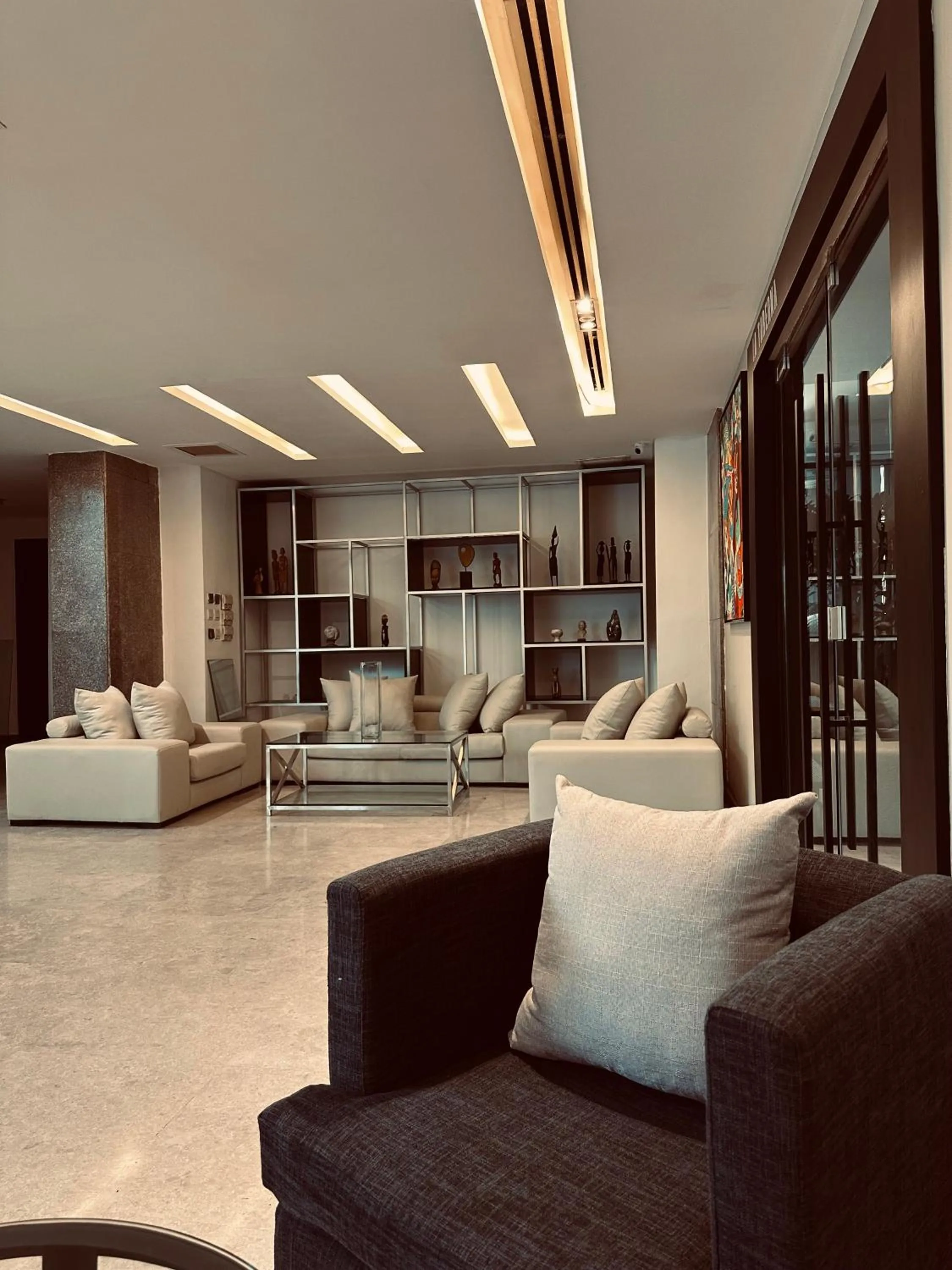 Lobby or reception in Boho Boutique Hotel Amman