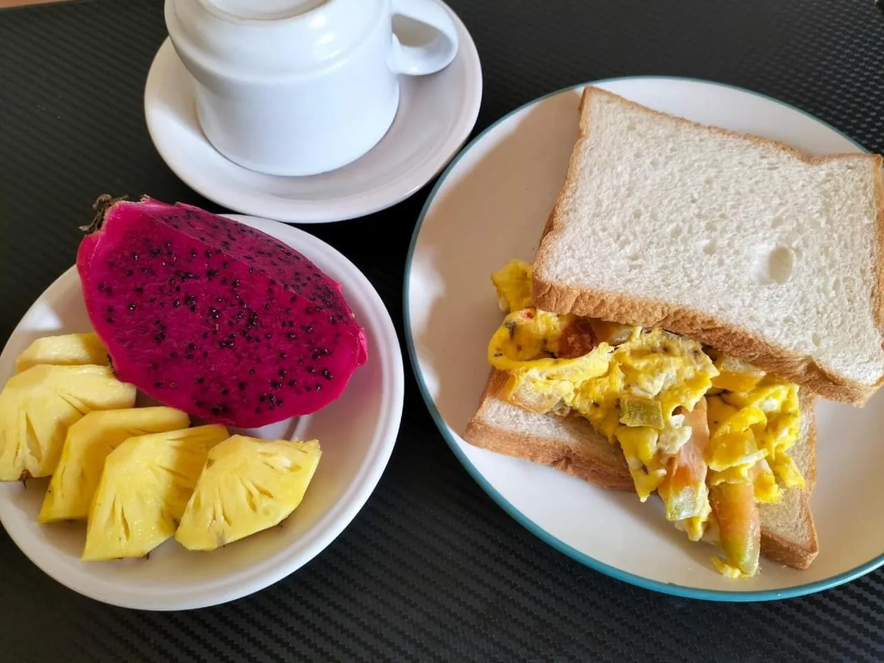 Breakfast in Ojek's Homestay