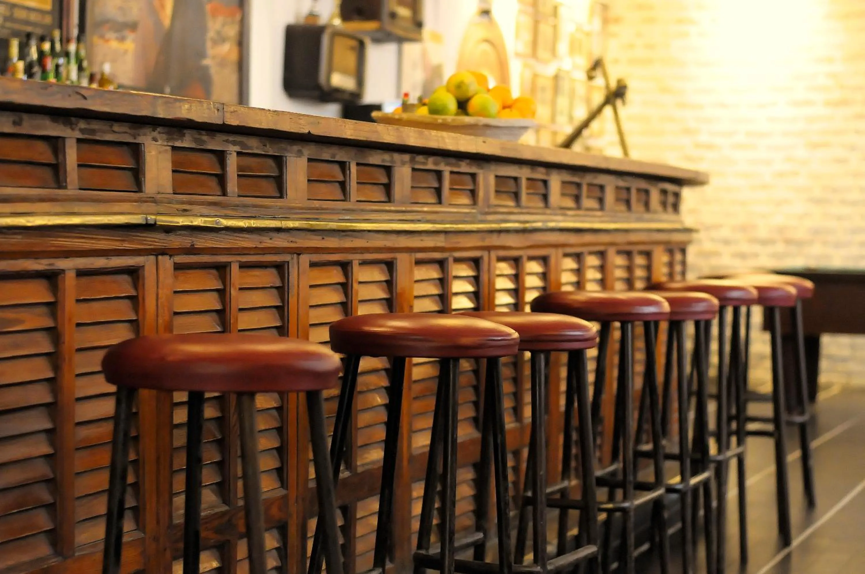 Lounge or bar in Hôtel La Résidence