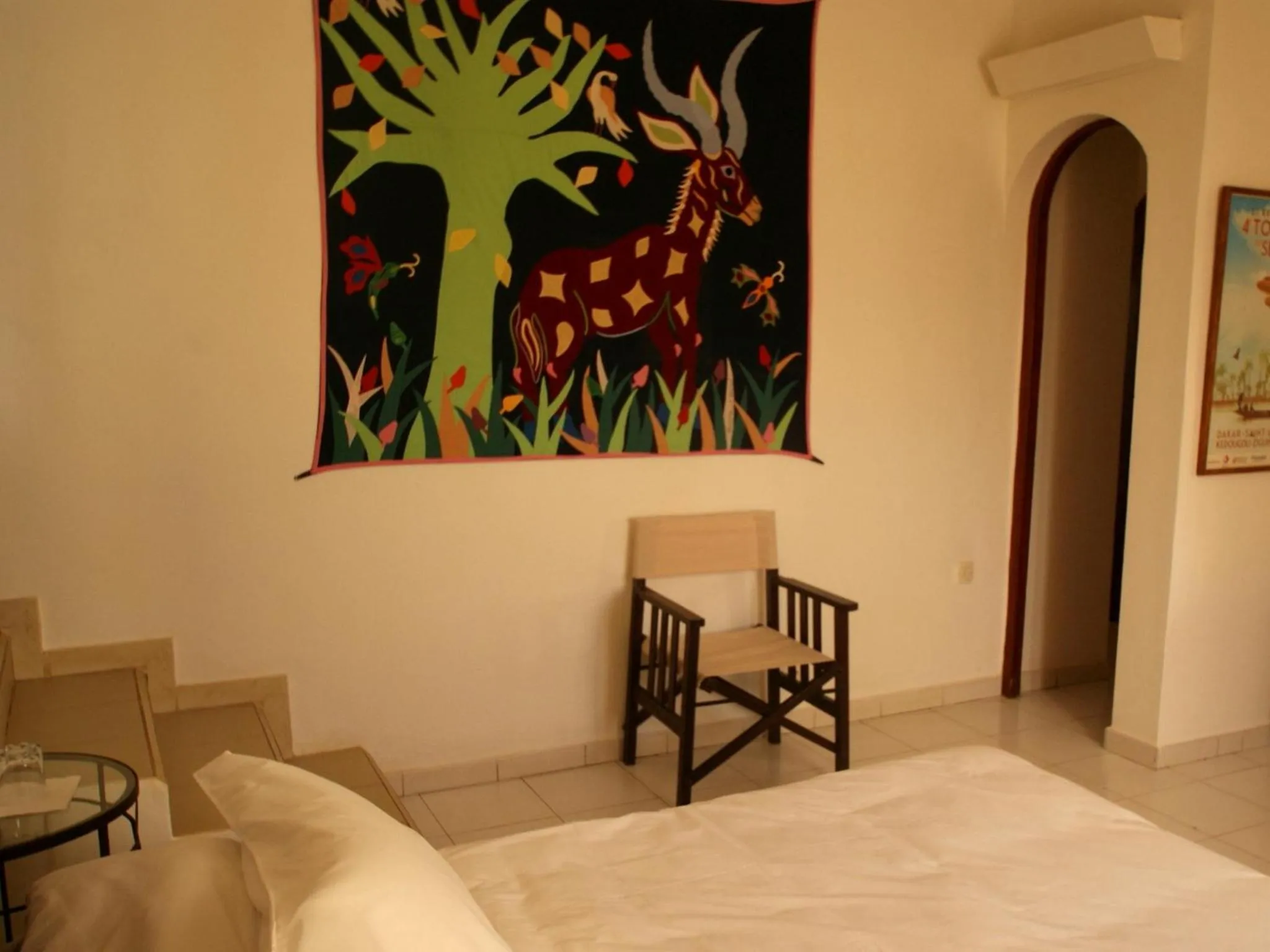 Bed in Hôtel La Résidence