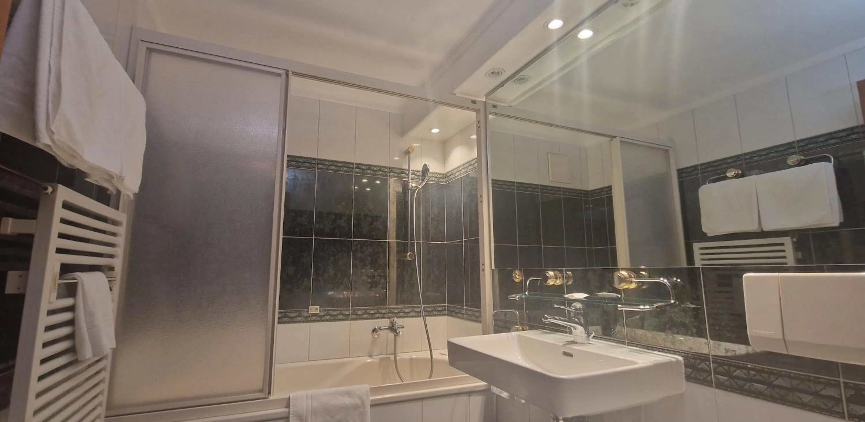 Bathroom in La Perle Apartments