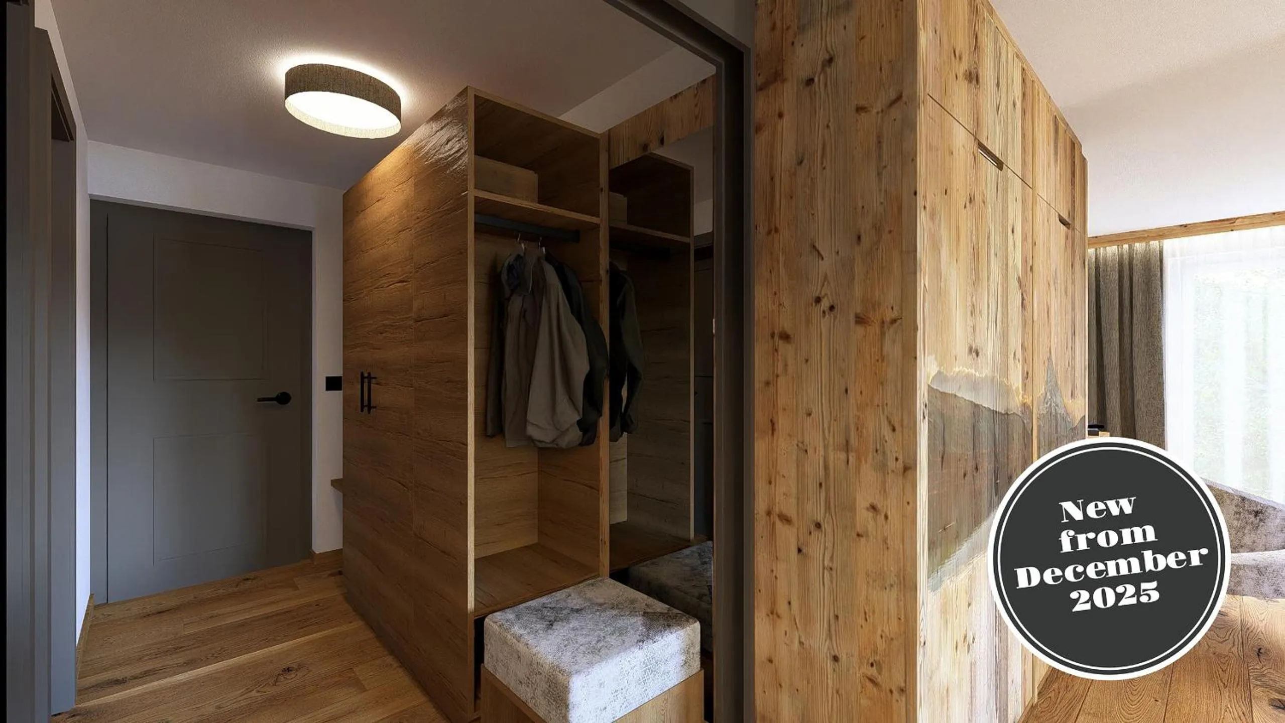 wardrobe in La Perle Apartments