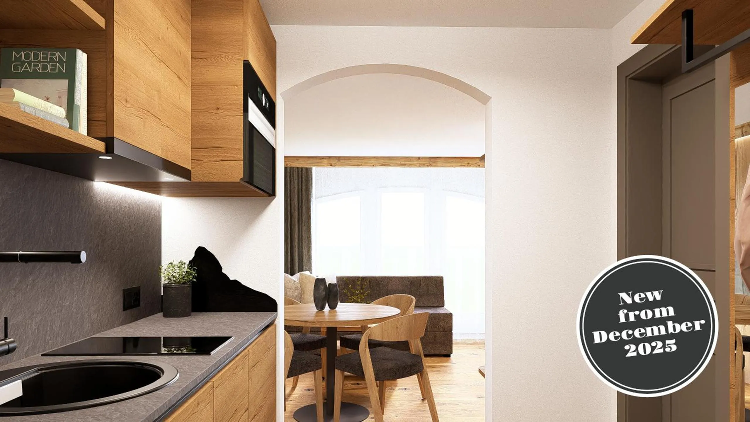 Kitchen or kitchenette in La Perle Apartments