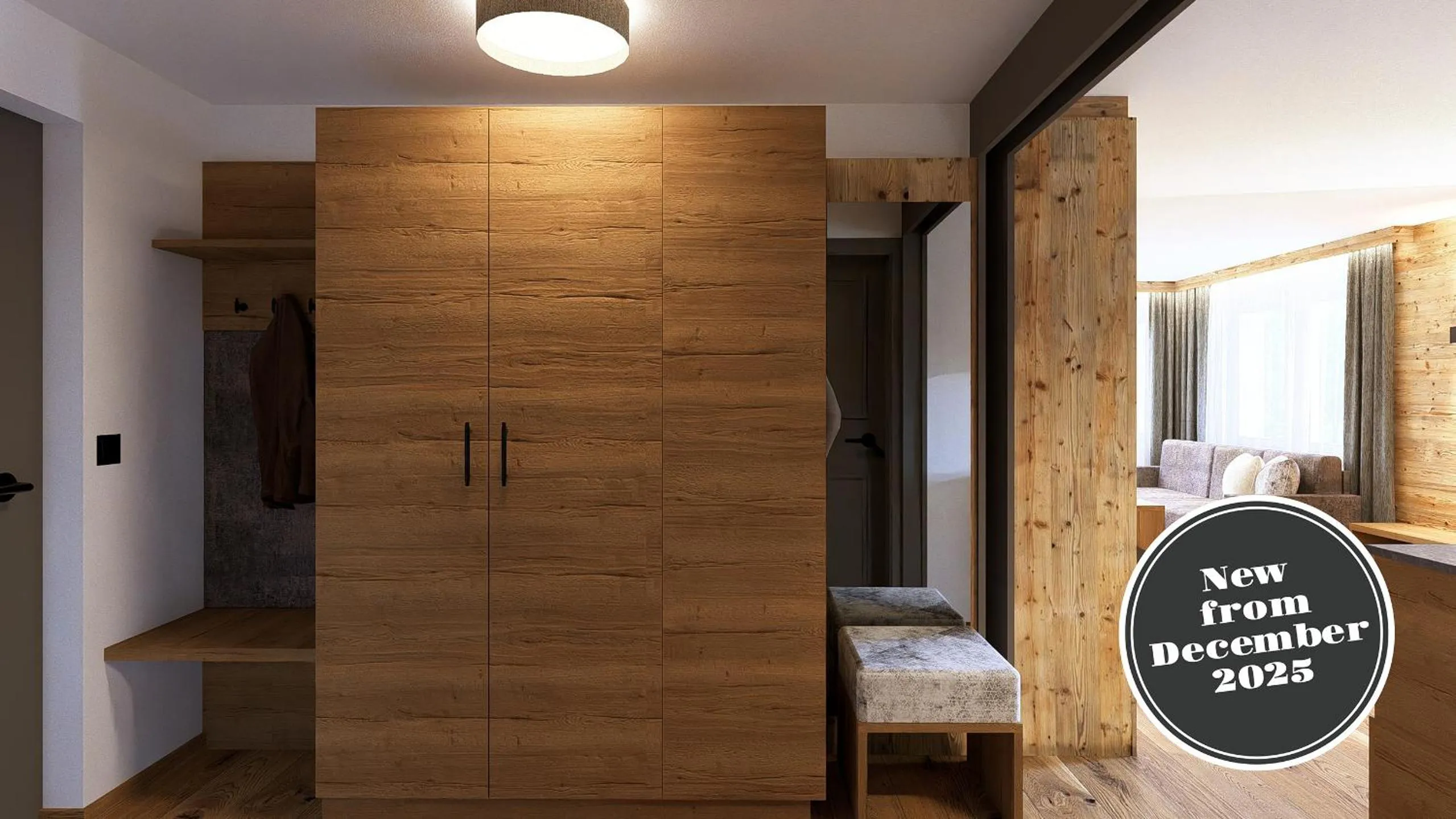 wardrobe, Bed in La Perle Apartments