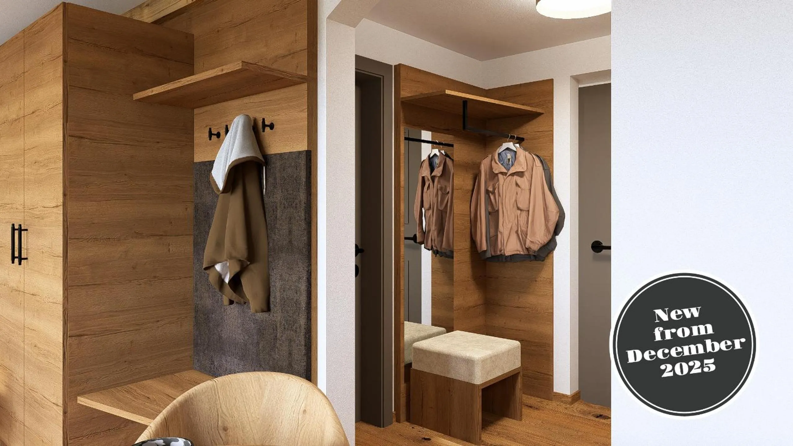 wardrobe in La Perle Apartments