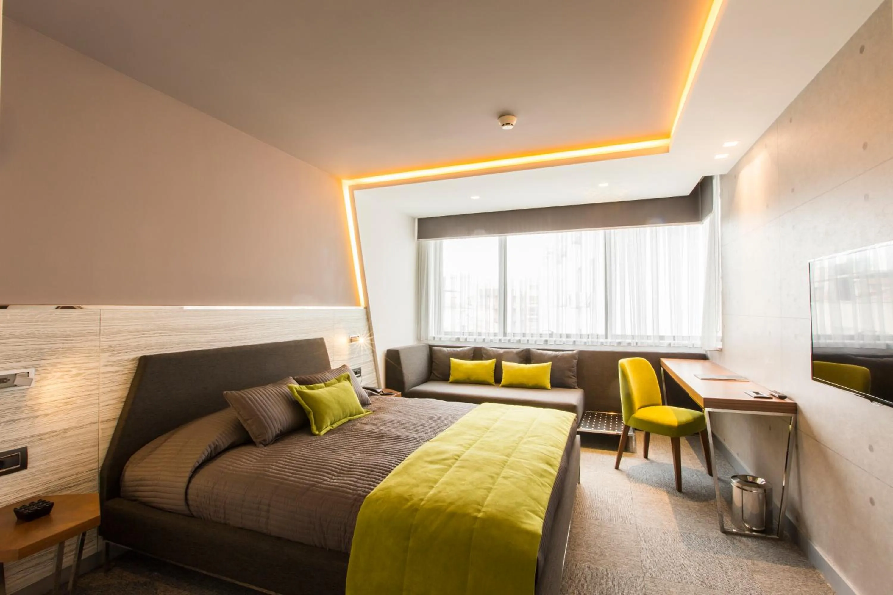 Photo of the whole room, Bed in Zeniva Hotel