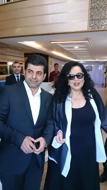 group of guests in The Ancient Mesopotamia Hotel