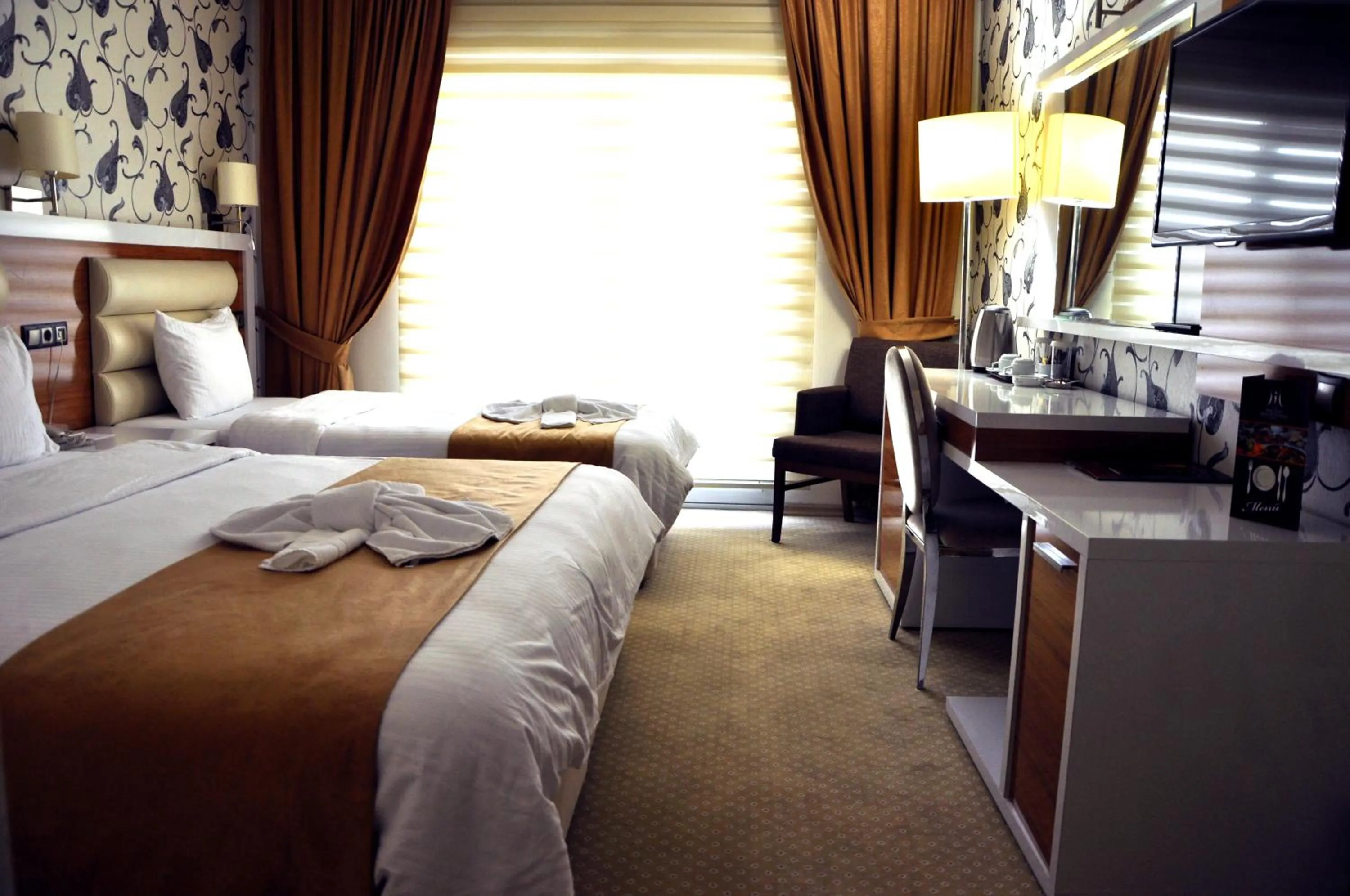 Decorative detail in The Ancient Mesopotamia Hotel