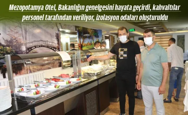 Food and drinks in The Ancient Mesopotamia Hotel