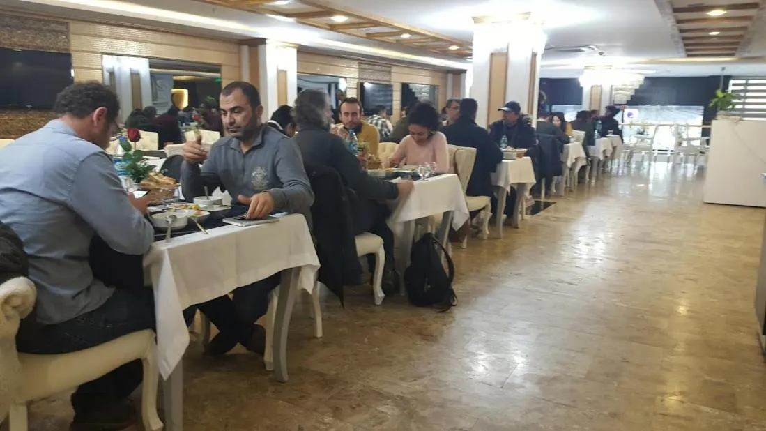 group of guests in The Ancient Mesopotamia Hotel