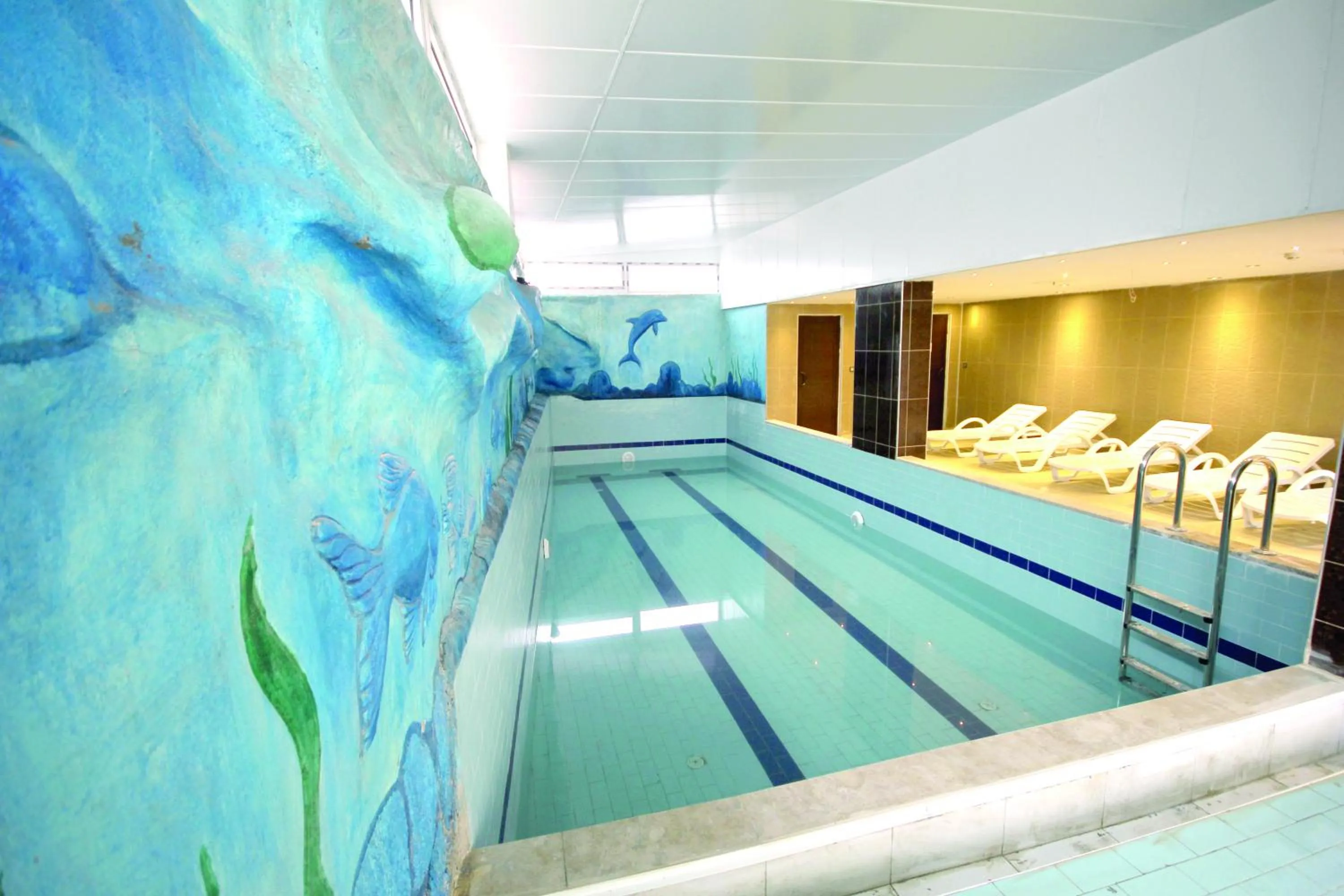 Swimming pool in The Ancient Mesopotamia Hotel