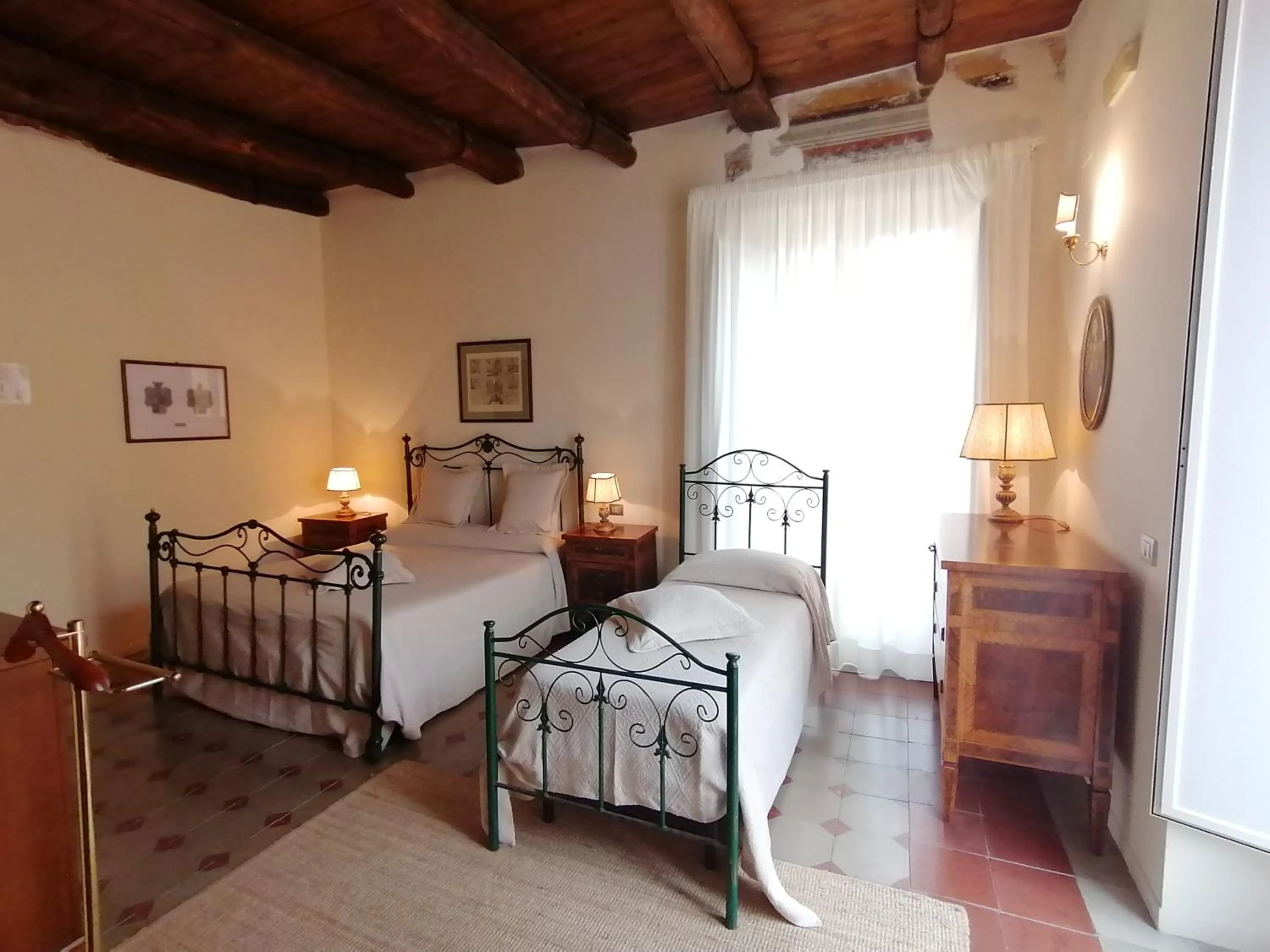 Photo of the whole room, Bed in B&B Palazzo Lanza