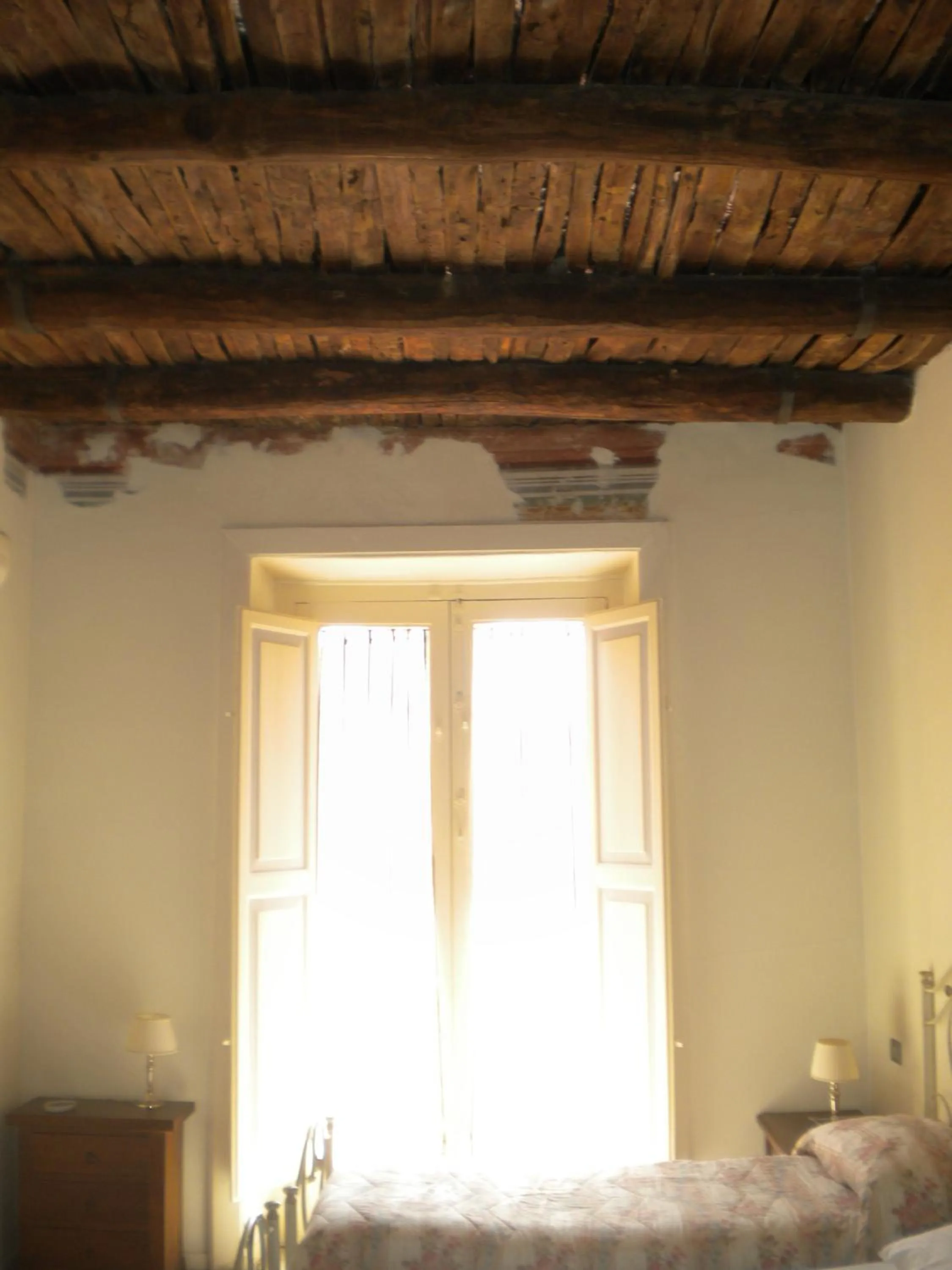 Balcony/Terrace, Bed in B&B Palazzo Lanza