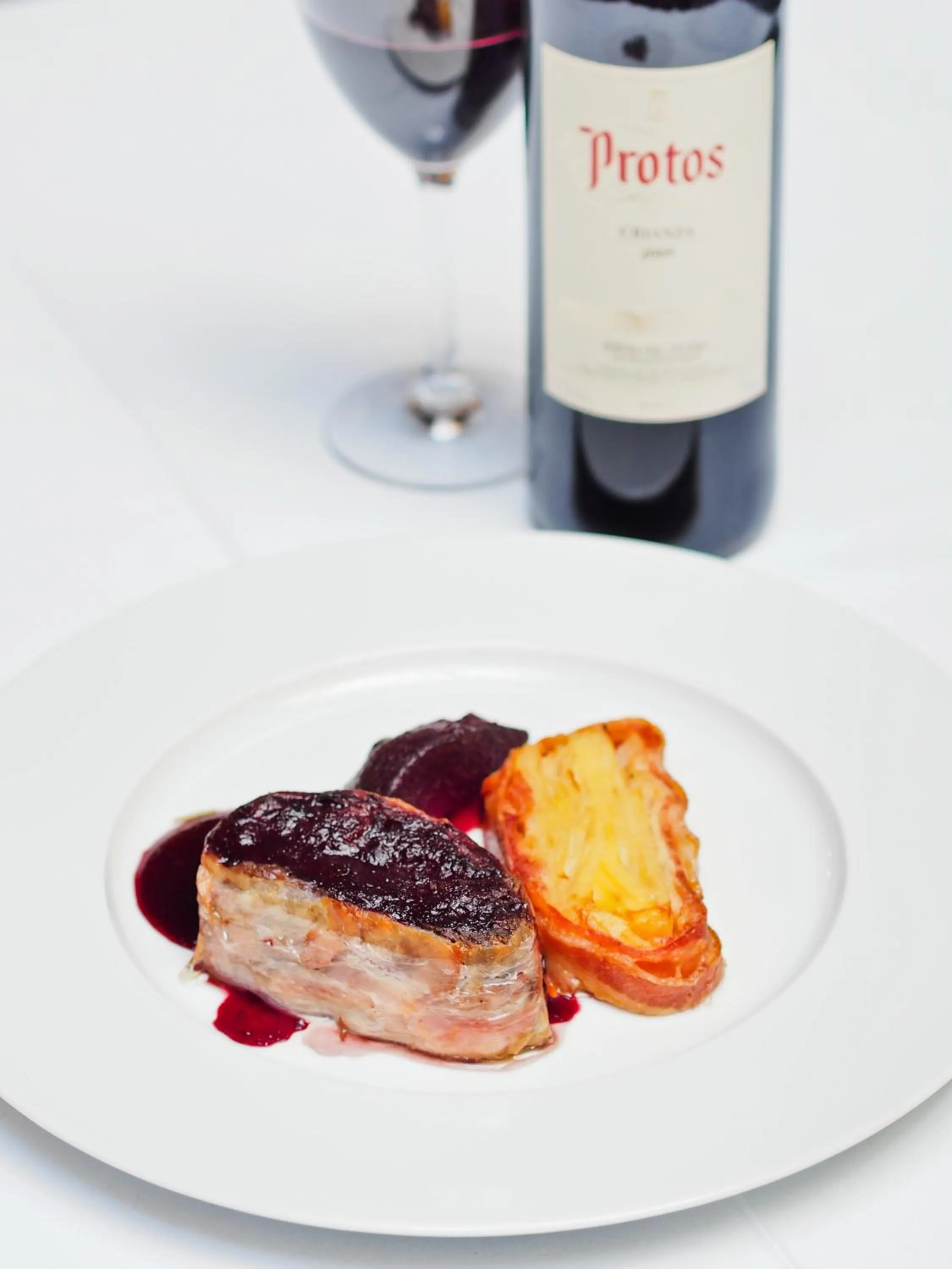 Food in Hotel Las Casas de Pandreula