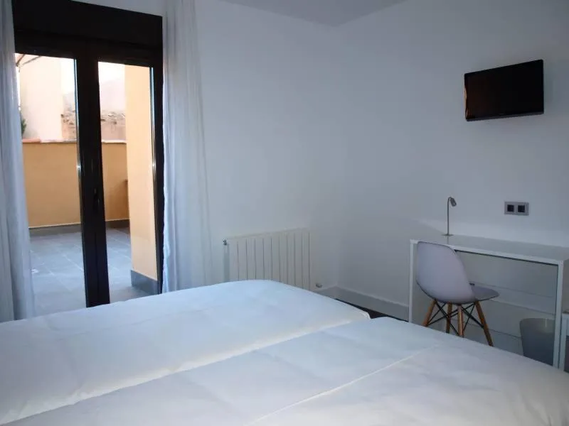 Bed in Hotel Las Casas de Pandreula