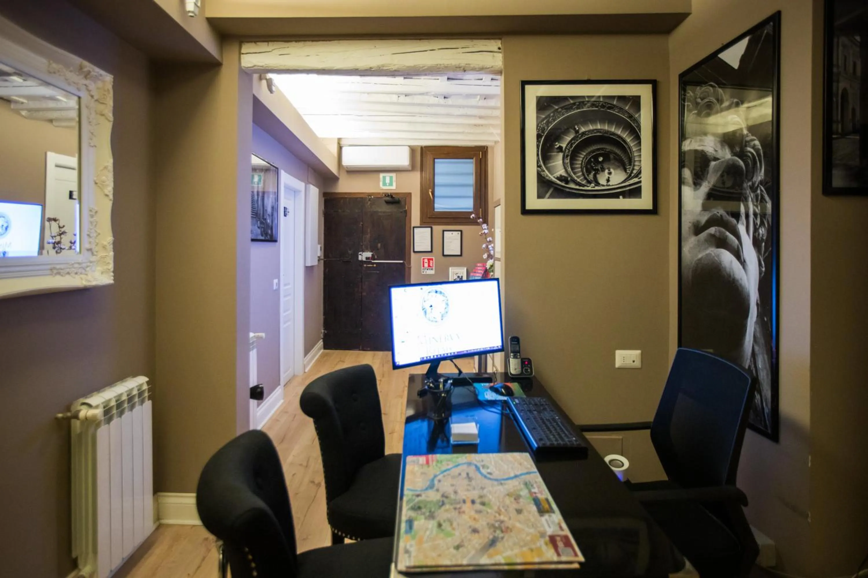 Lobby or reception in Minerva Relais