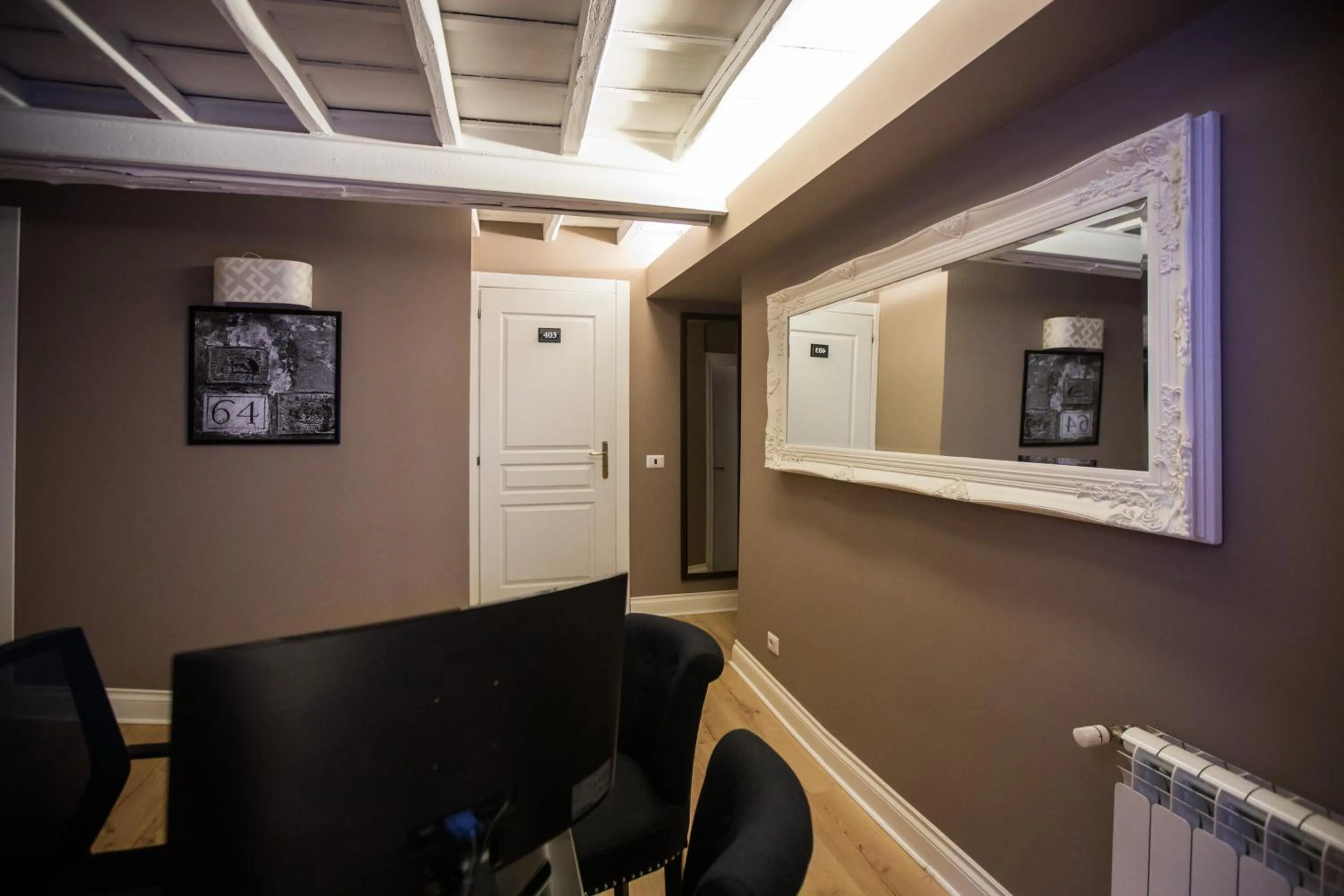 Lobby or reception in Minerva Relais