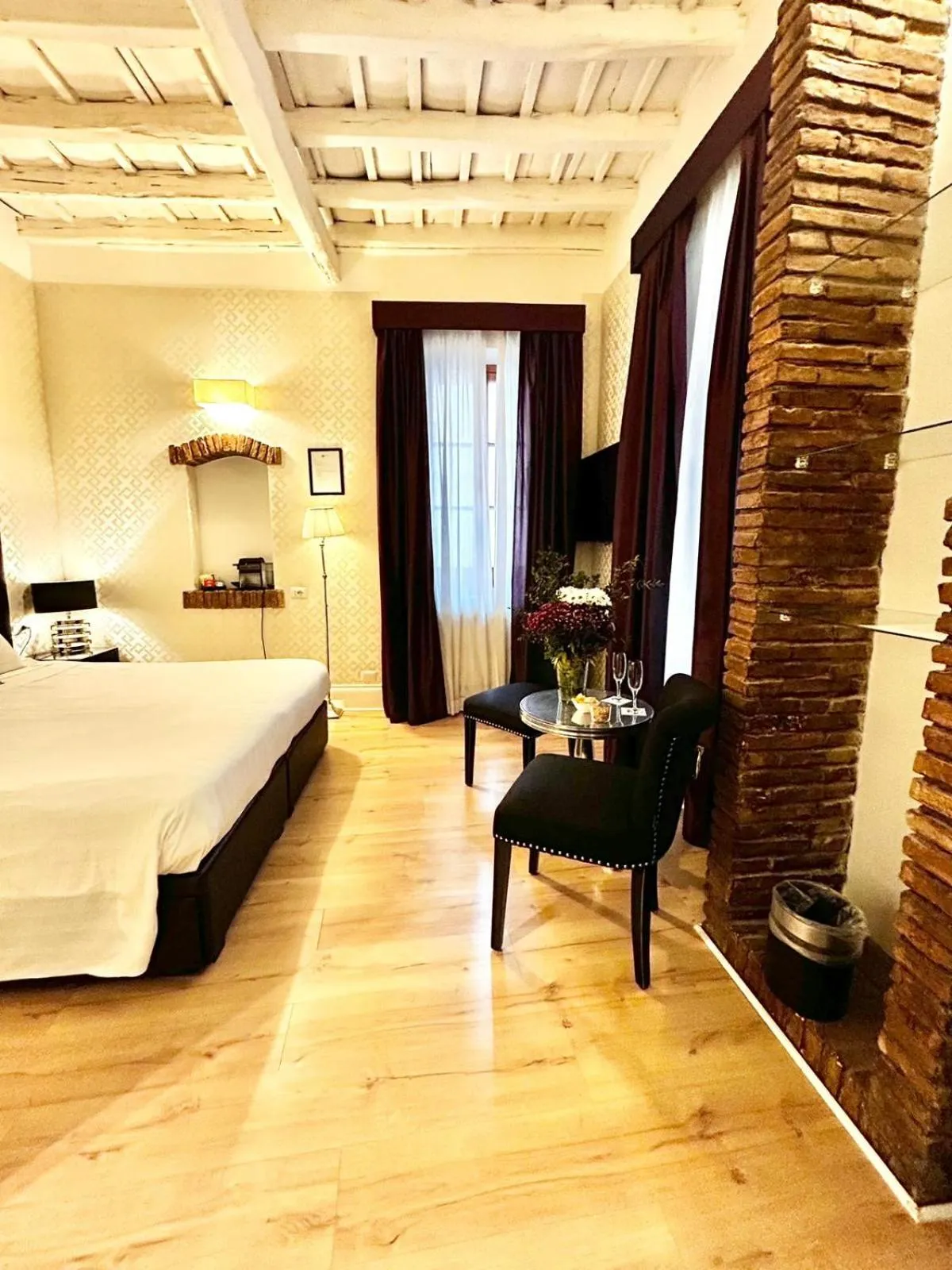 Photo of the whole room, Bed in Minerva Relais