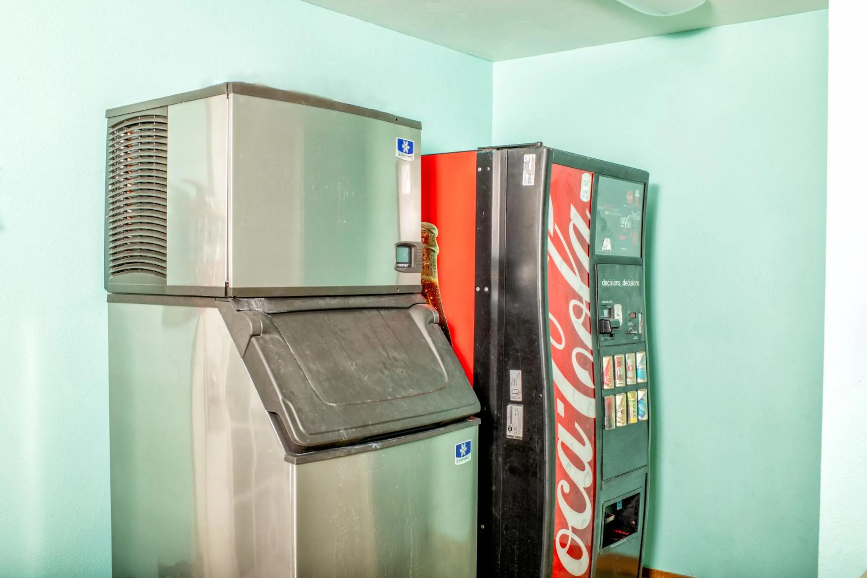 vending machine in captain's quarters