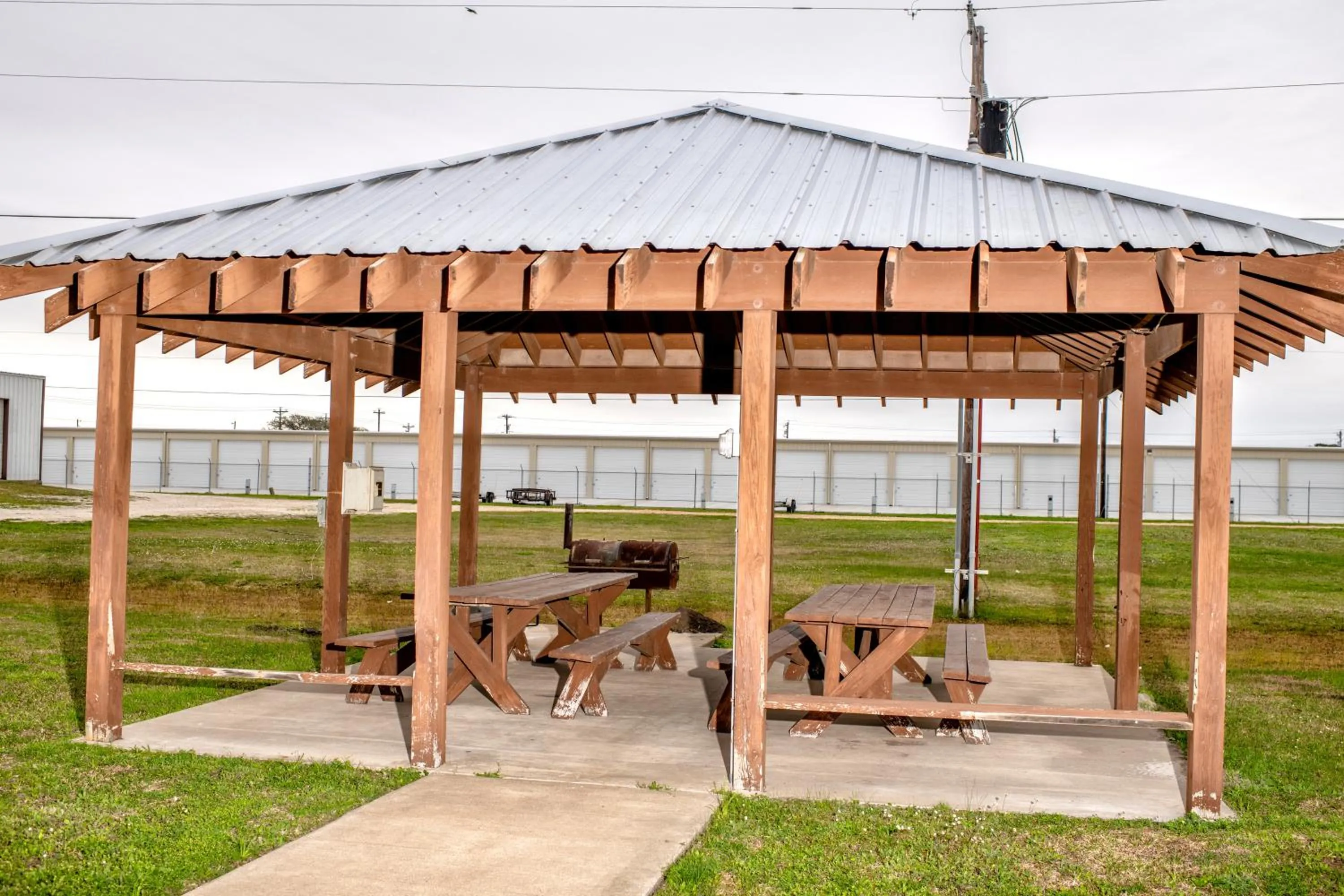 BBQ facilities in captain's quarters