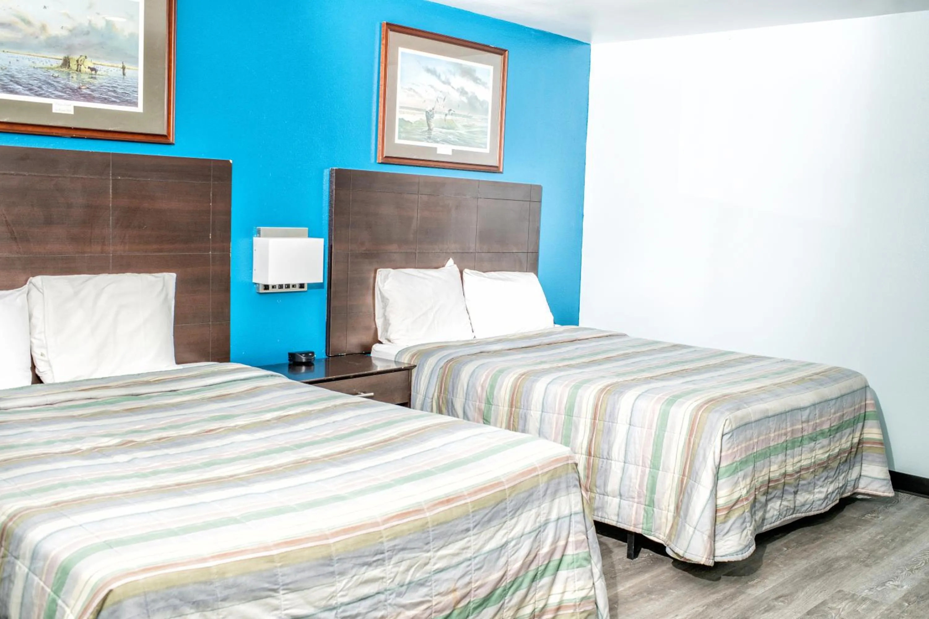 Bed in captain's quarters