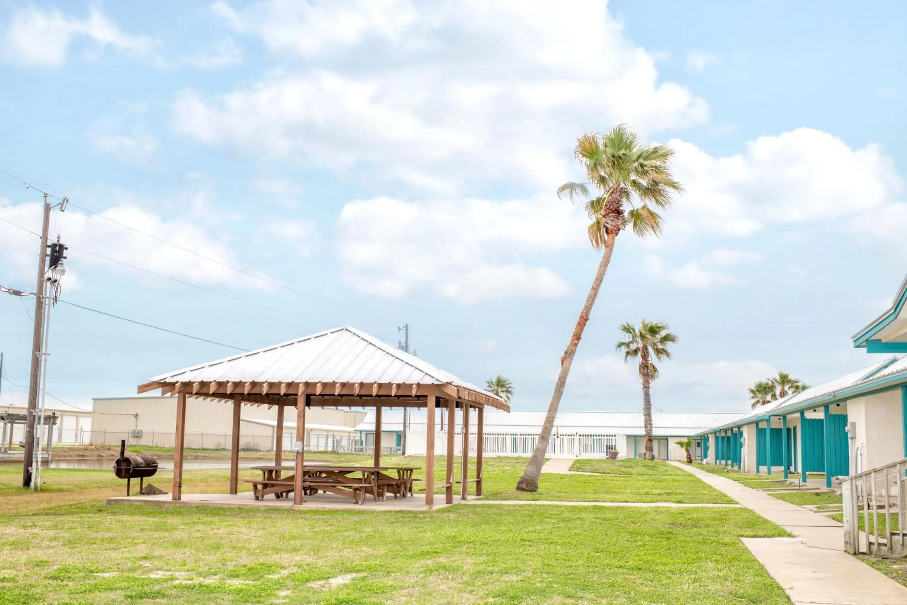 BBQ facilities in captain's quarters