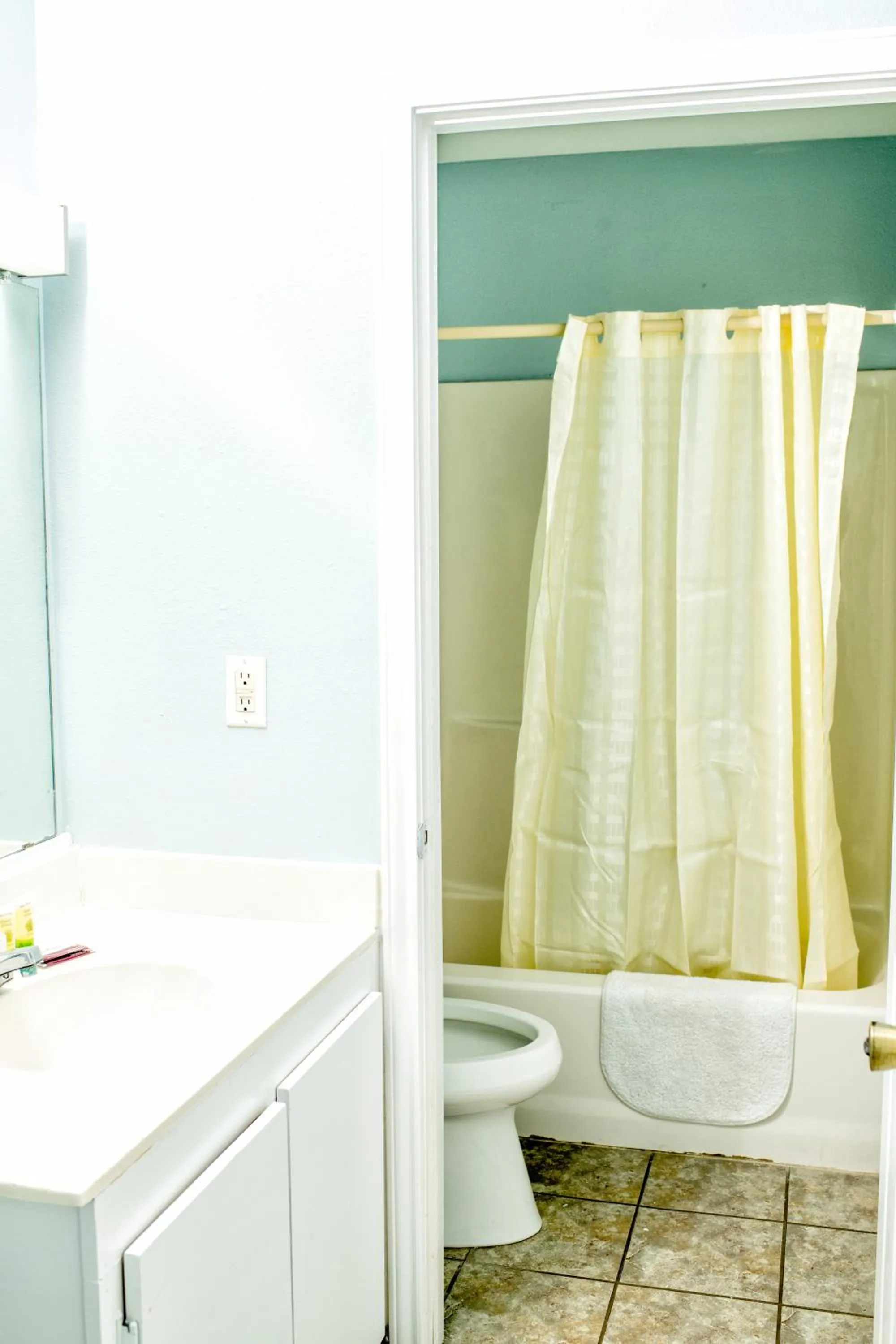 Bathroom in captain's quarters