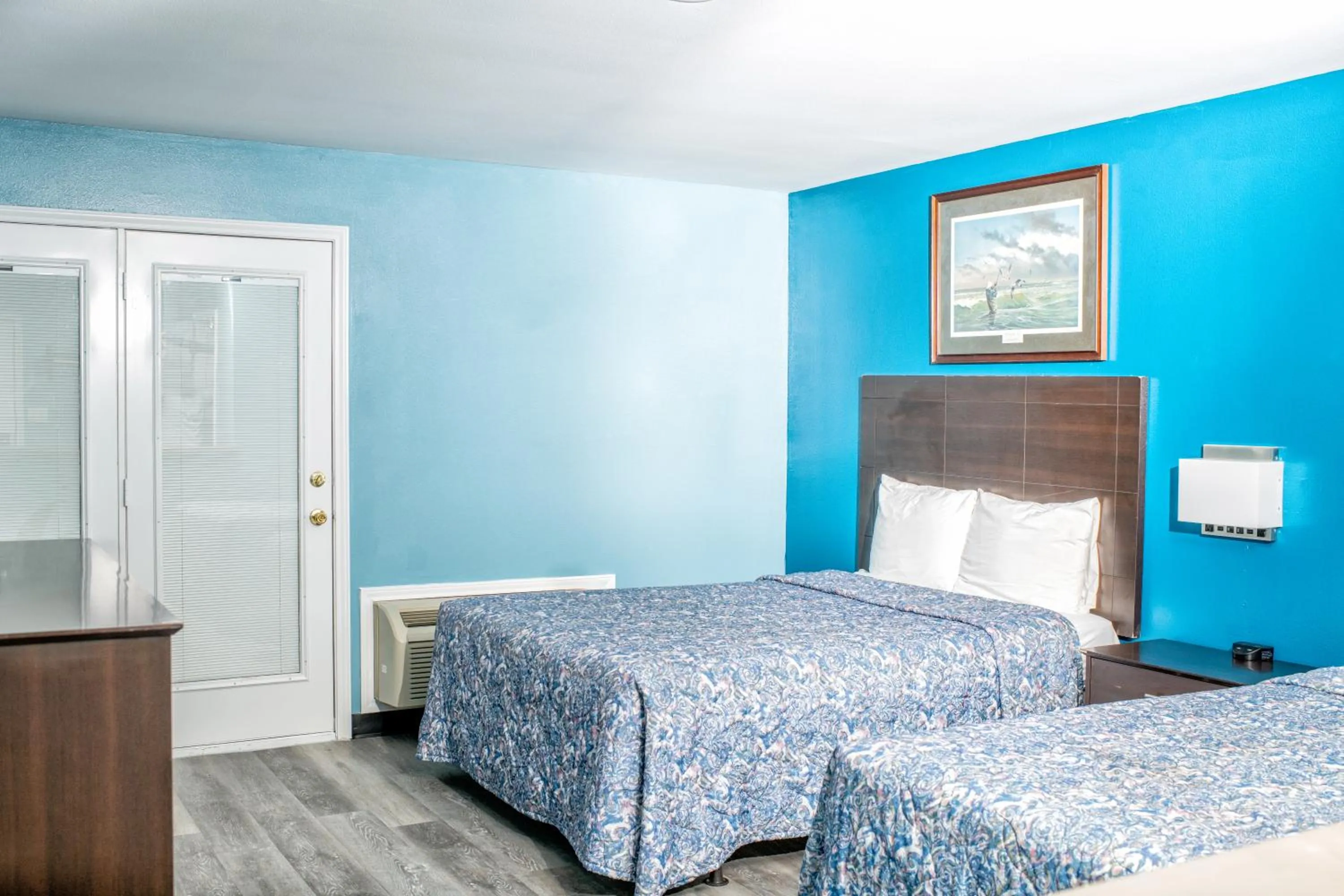 Bed in captain's quarters
