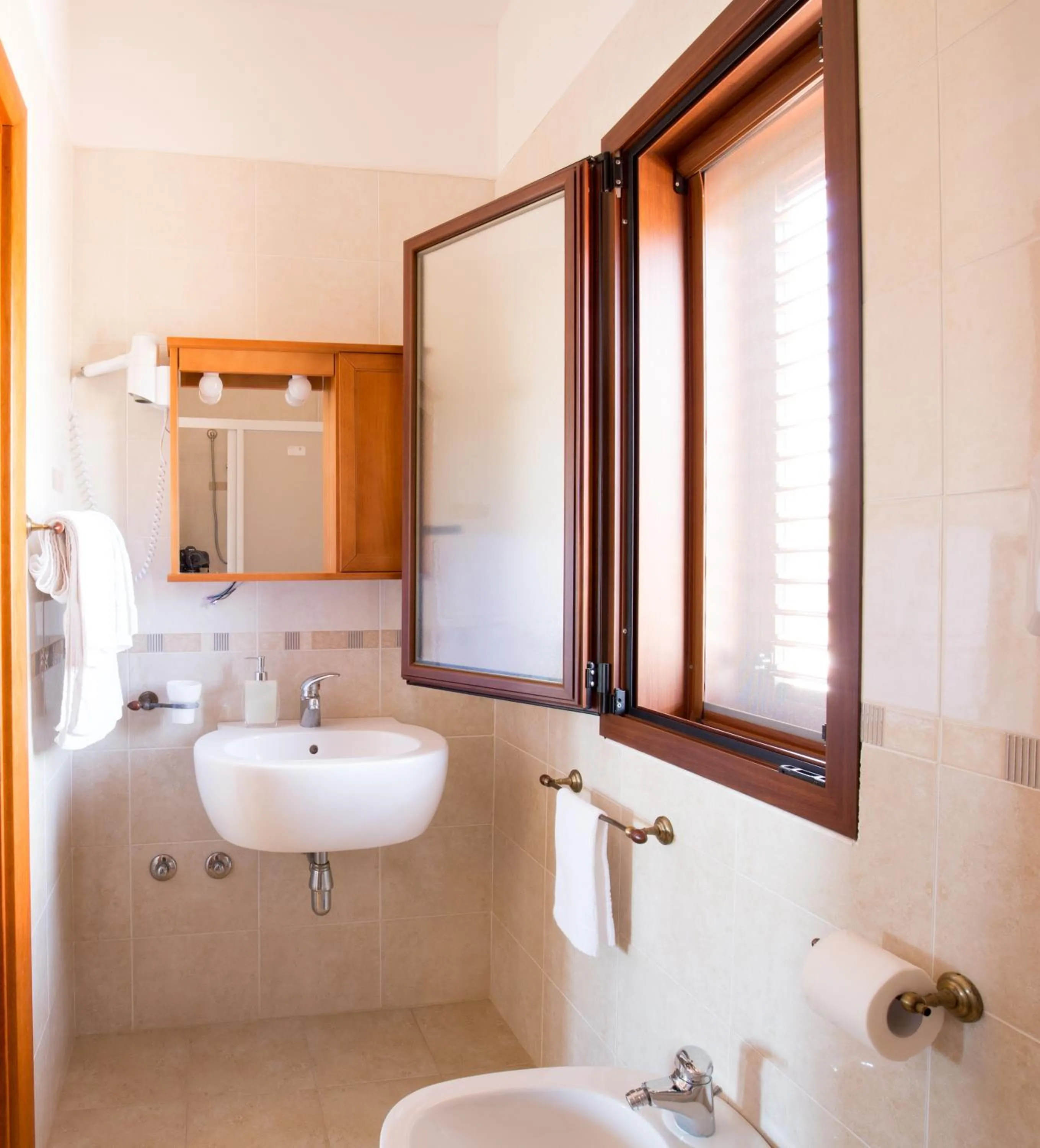 Bathroom in Agriturismo Posta Pastorella