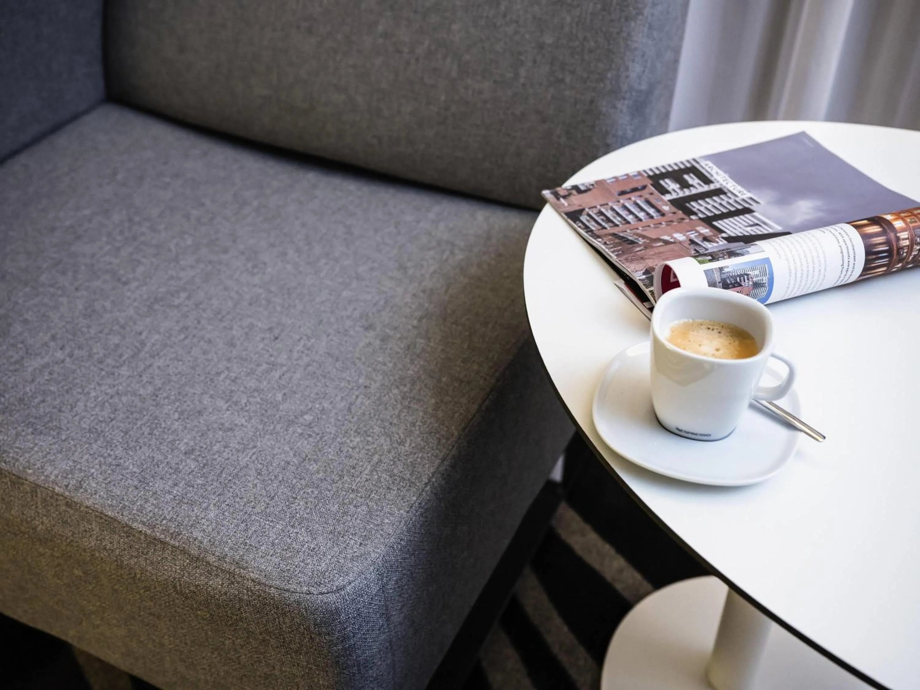 Bedroom in Novotel Amsterdam City