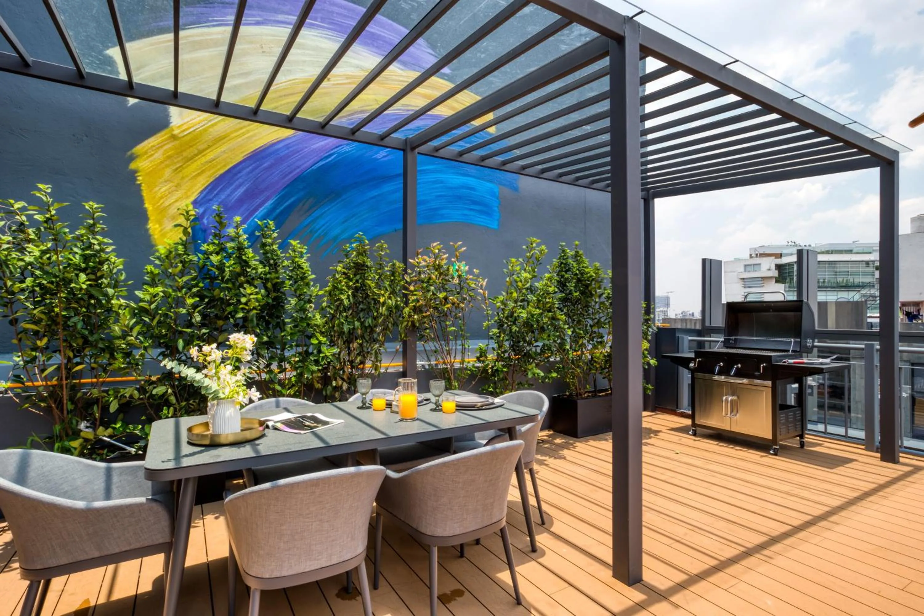 Balcony/Terrace in ULIV Parque Lincoln