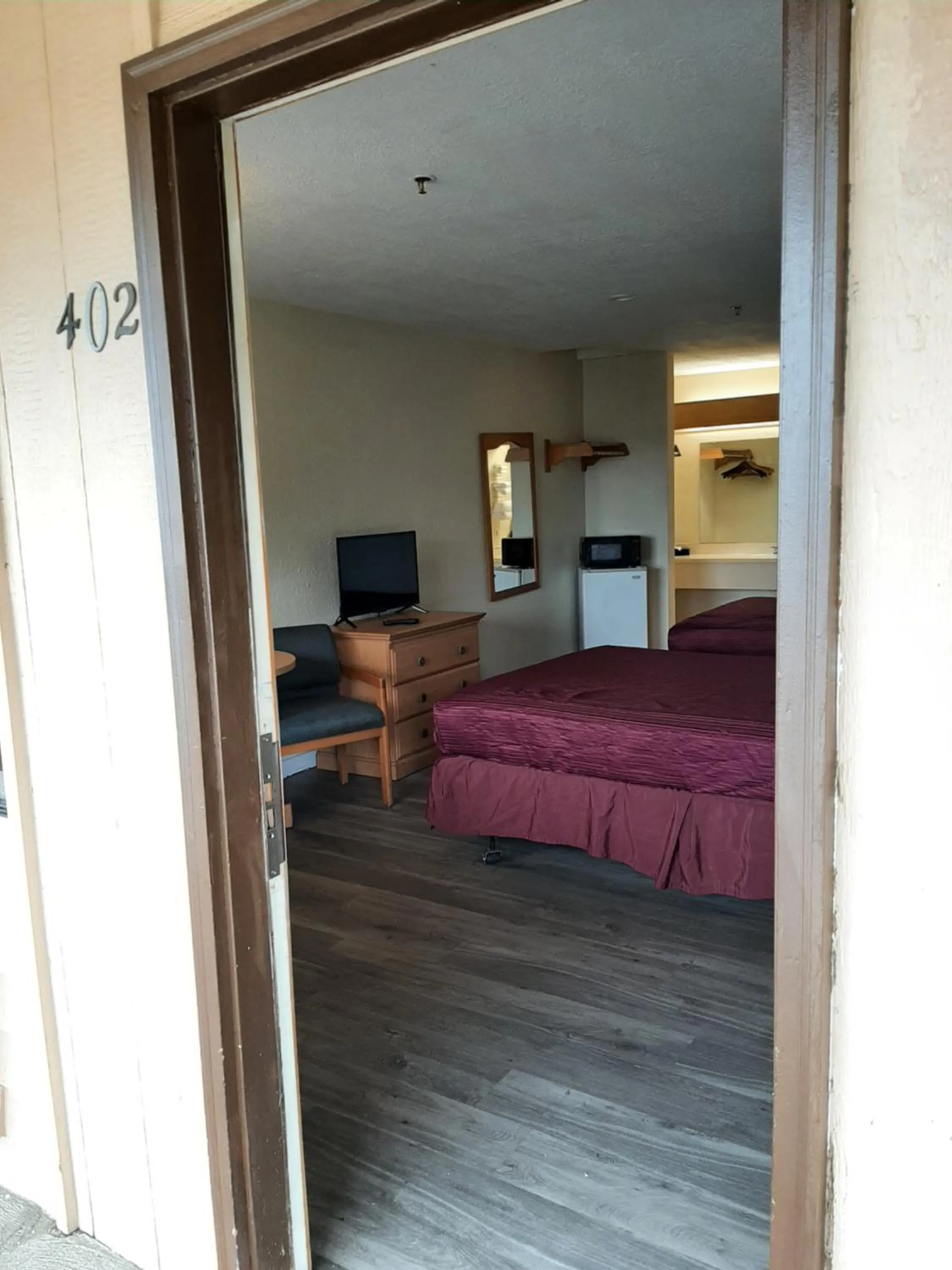 Bed in Centralia Inn