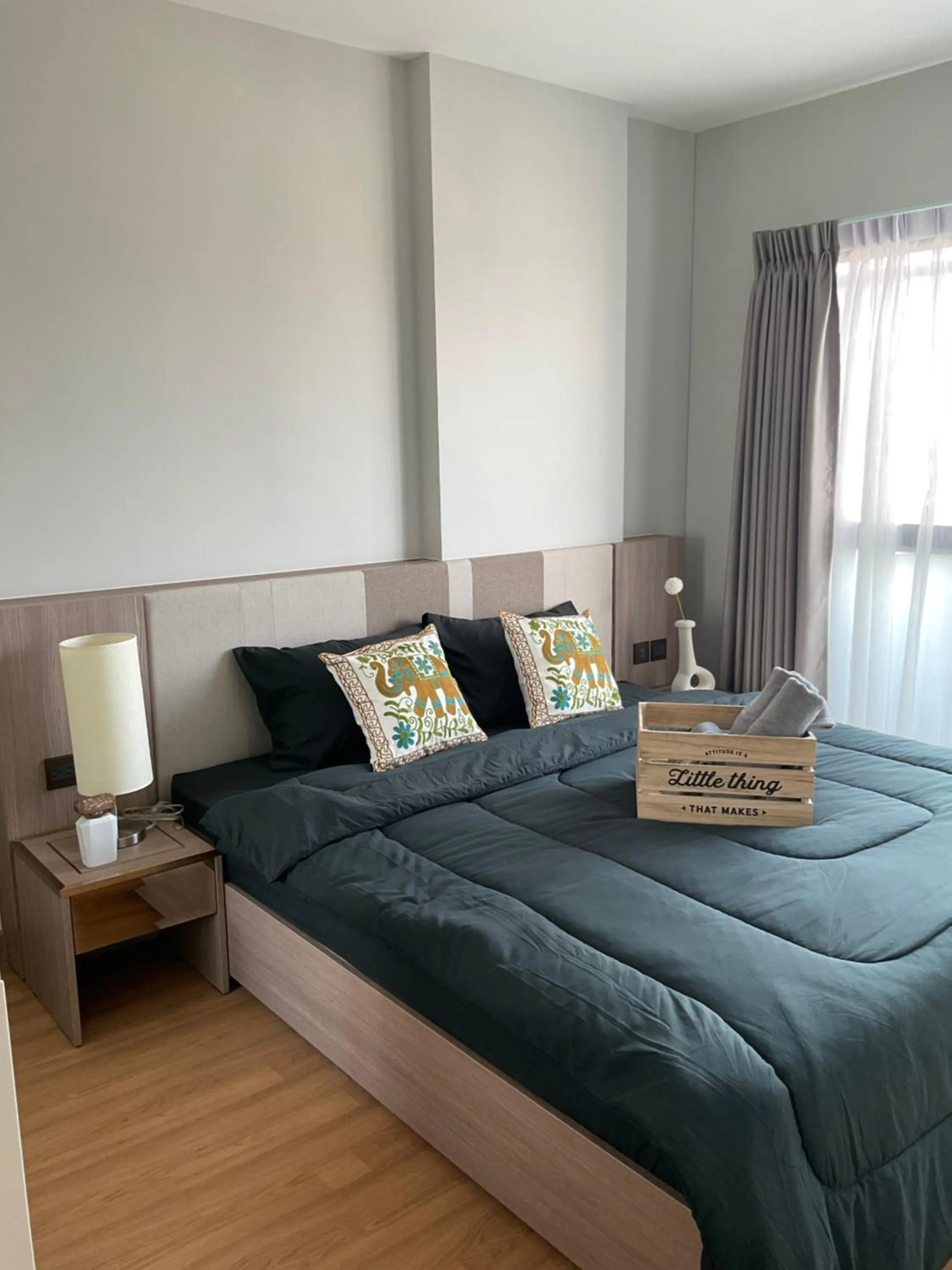 Bed in Astra Sky River Chiang Mai